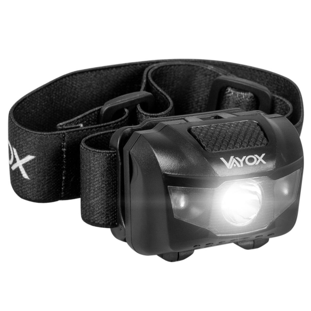 Latarka czołowa Vayox VA0178, 100lm, bateryjna