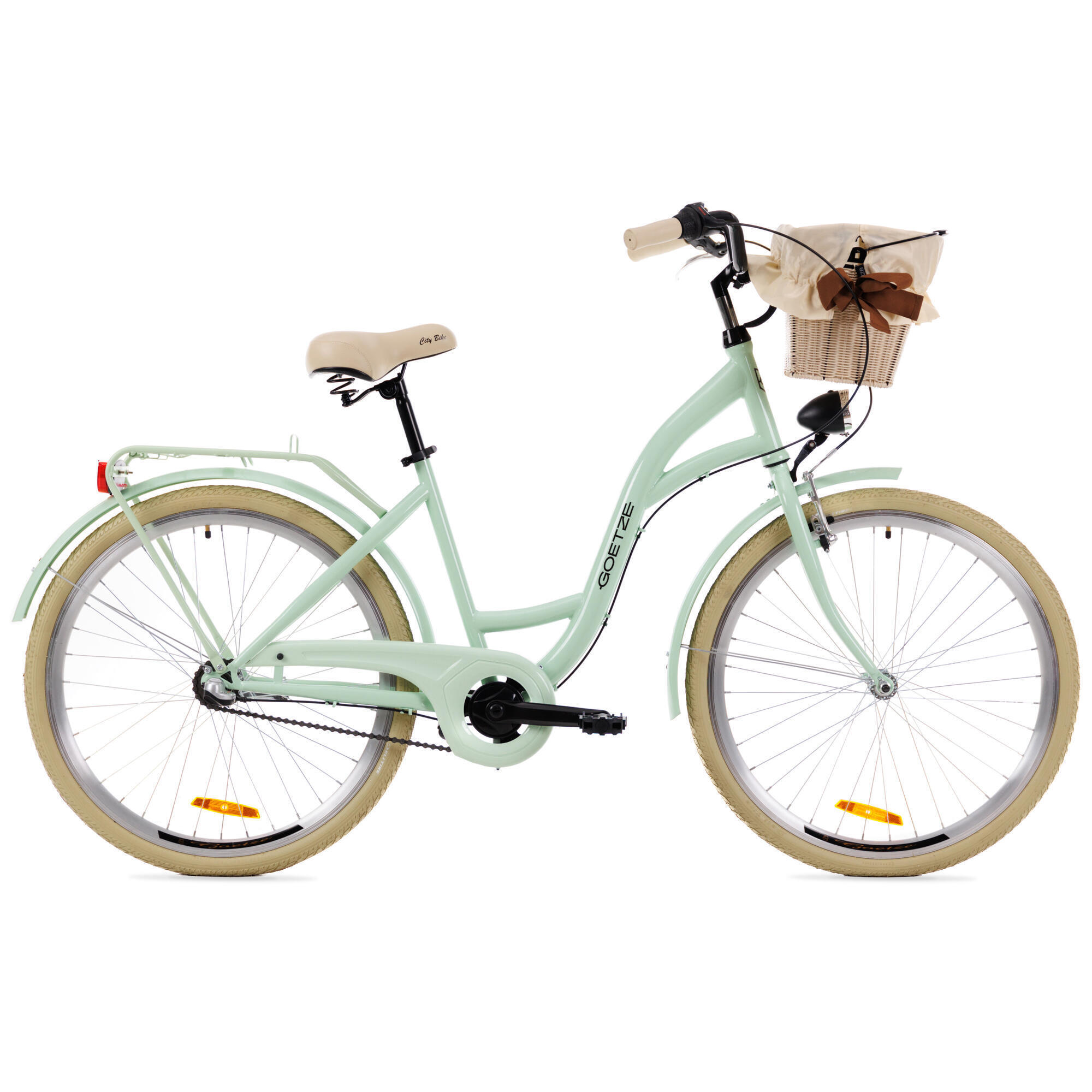 Damski Rower miejski GOETZE STYLE 26" 3b kosz