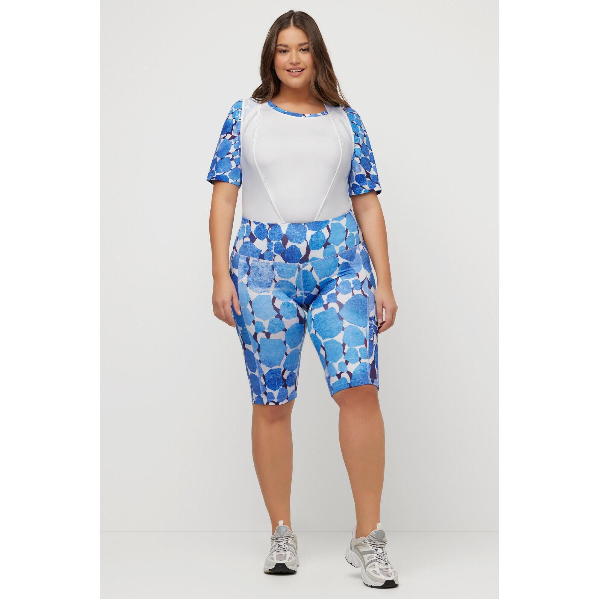 Damskie Kolarzówki wkładka kamuflaż kieszeń odblaski