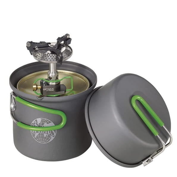 Zestaw kuchenka + naczynia Optimus Crux Lite Solo Cookset