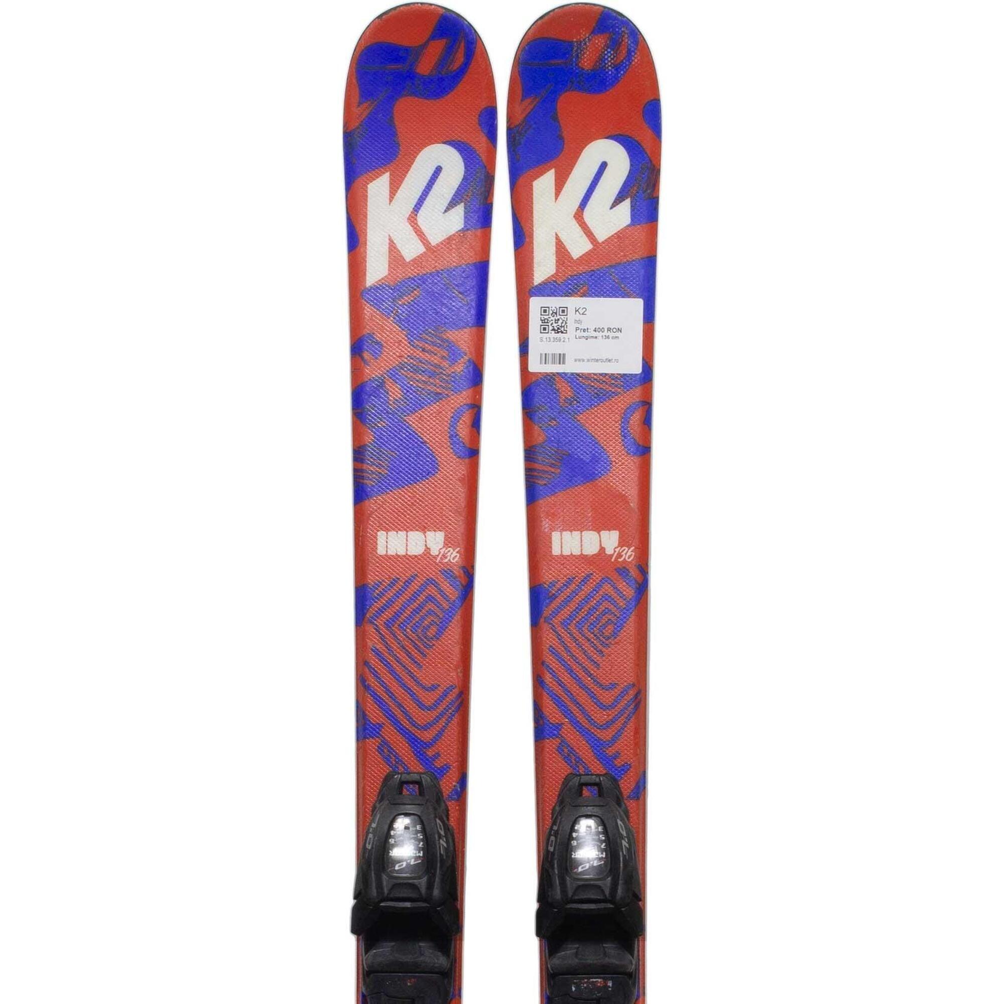 Second Life- Narty K2 Indy, 136 cm- Stan bardzo dobry