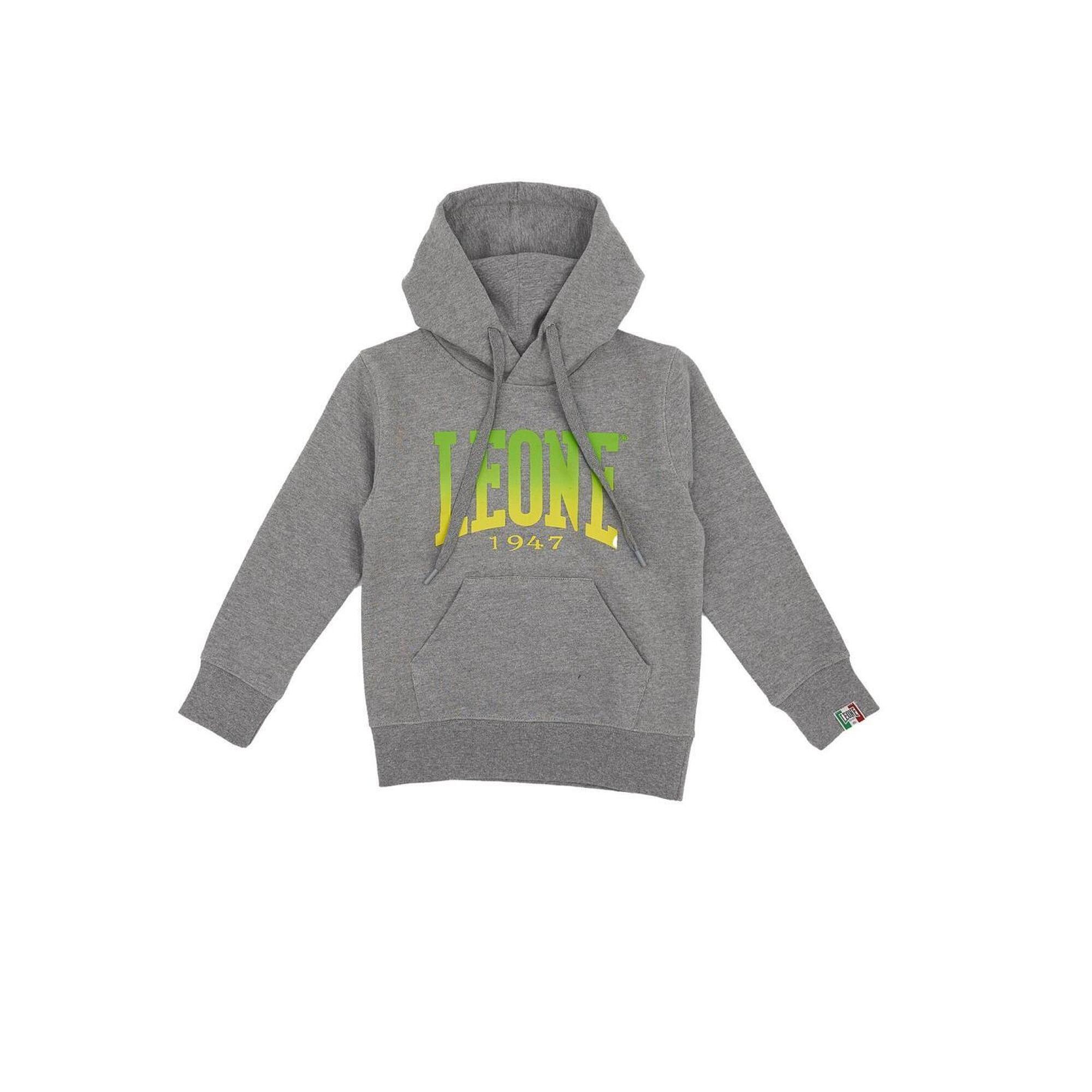 Dziecięca bluza z kapturem i logo Basic