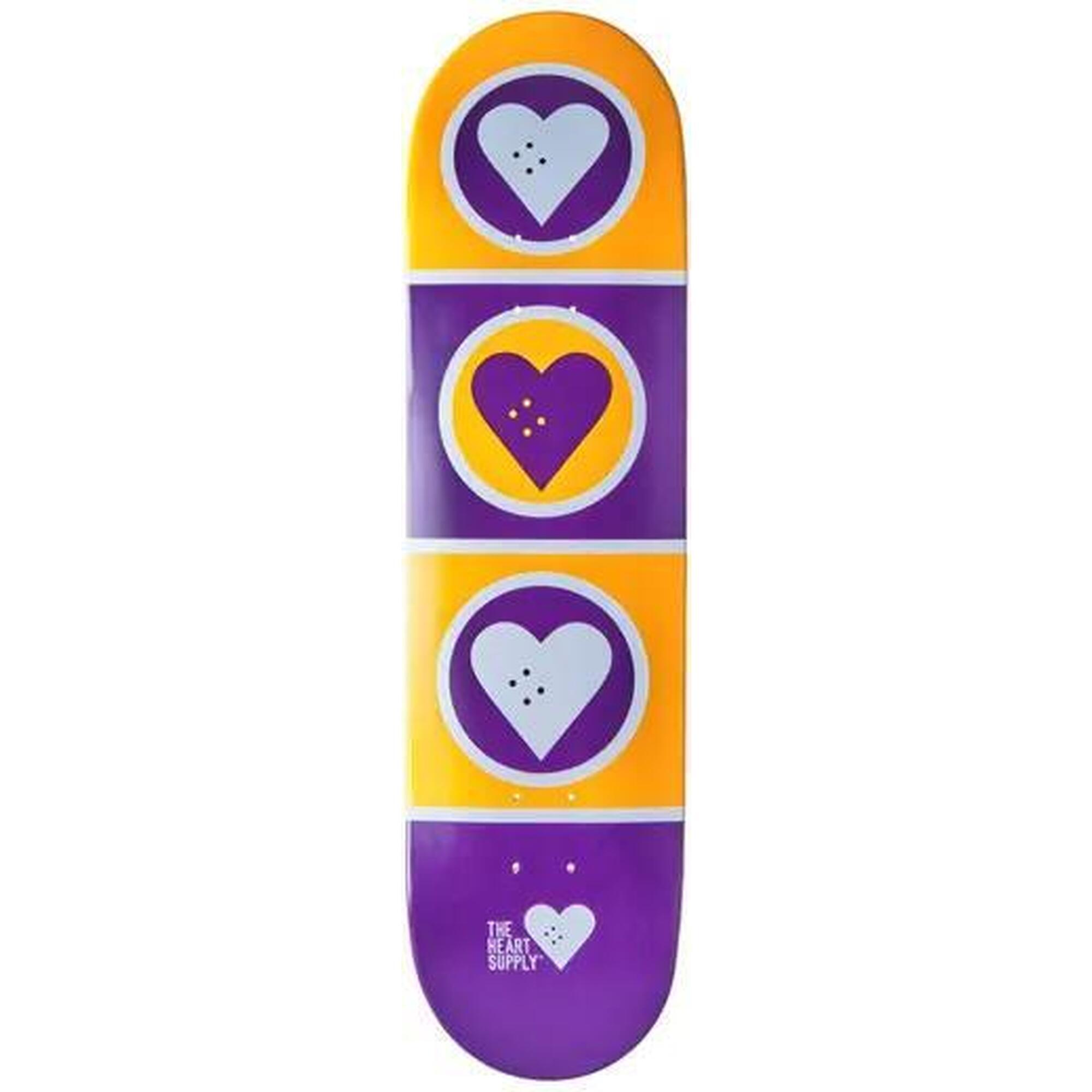 Deski Blaty Heart Supply Squad Blat Deskorolka - 8.25" - Fioletowy