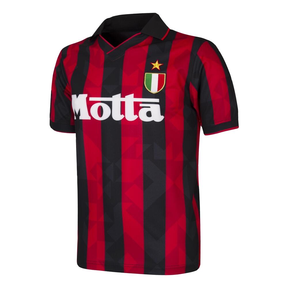 Retro koszulka piłkarska – Męska – AC Milan 1994 – Czarny - Czerwony