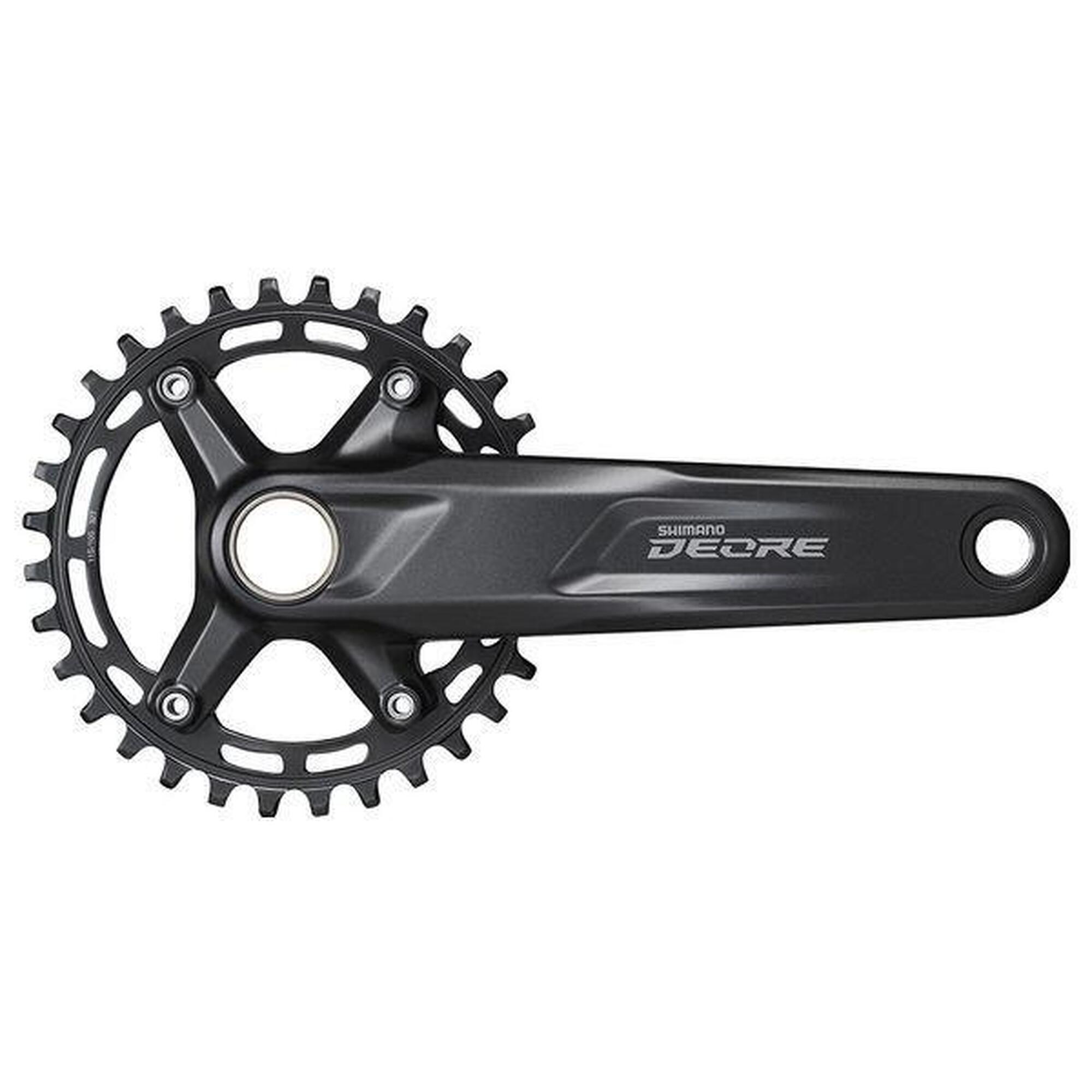 Mechanizm korbowy DEORE FC-M5100-1 10/11-rzędowy, 30 zębów, 175 mm