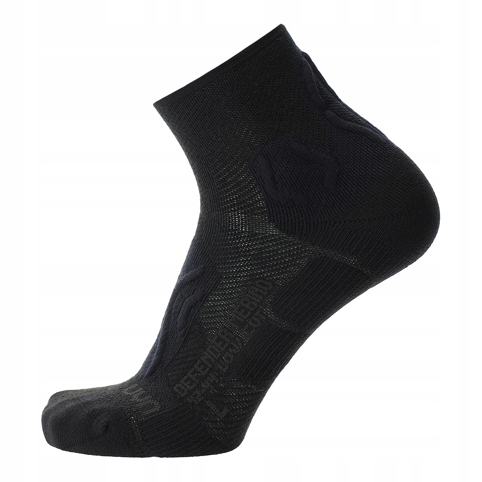 Skarpety trekkingowe Męskie Uyn Defender Merino Low Cut Black
