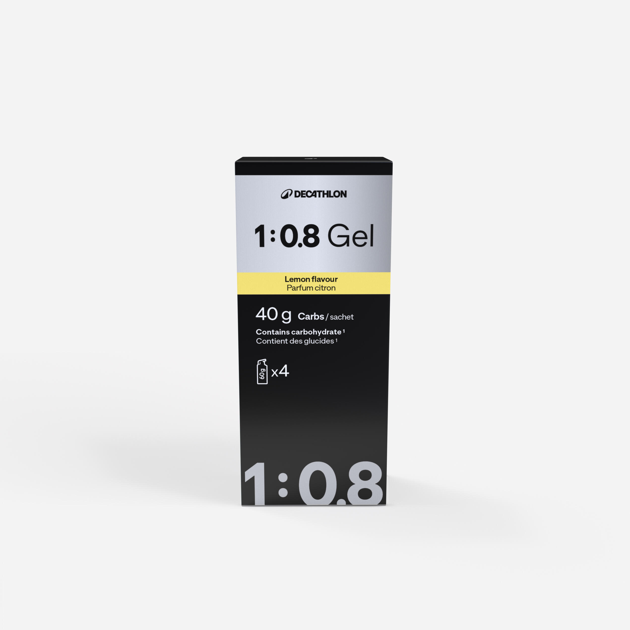 Żel 1:0.8 cytrynowy 4x45ml opracowany wspólnie z drużyną Decathlon CMA CGM