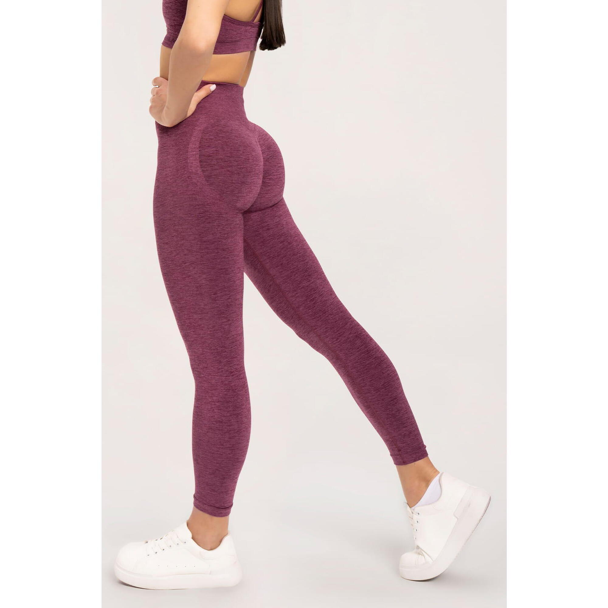 Legginsy fitness damskie Gym Glamour seamless push up