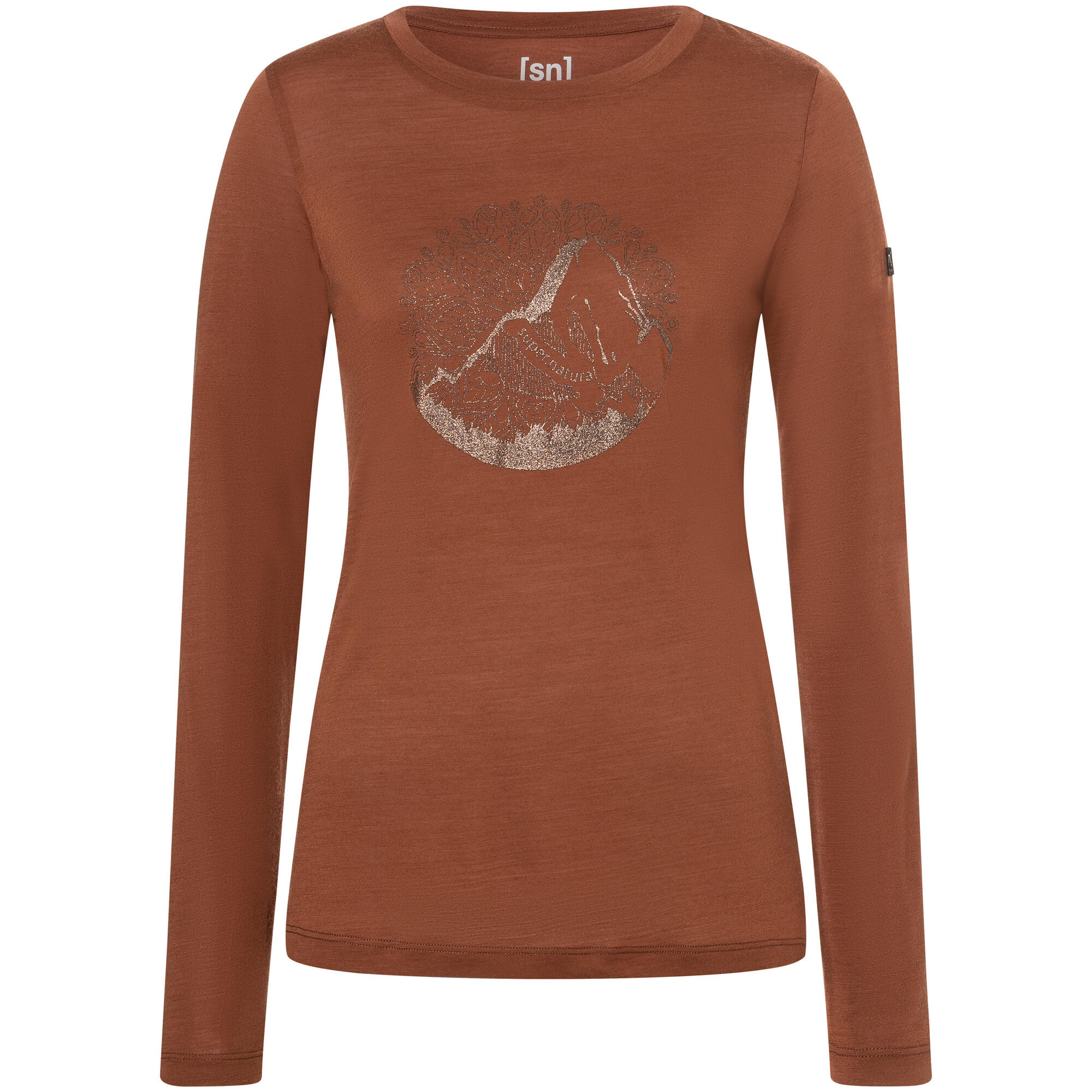 Koszulka z długim rękawem damska SUPER.NATURAL W Mountain Mandala Tree