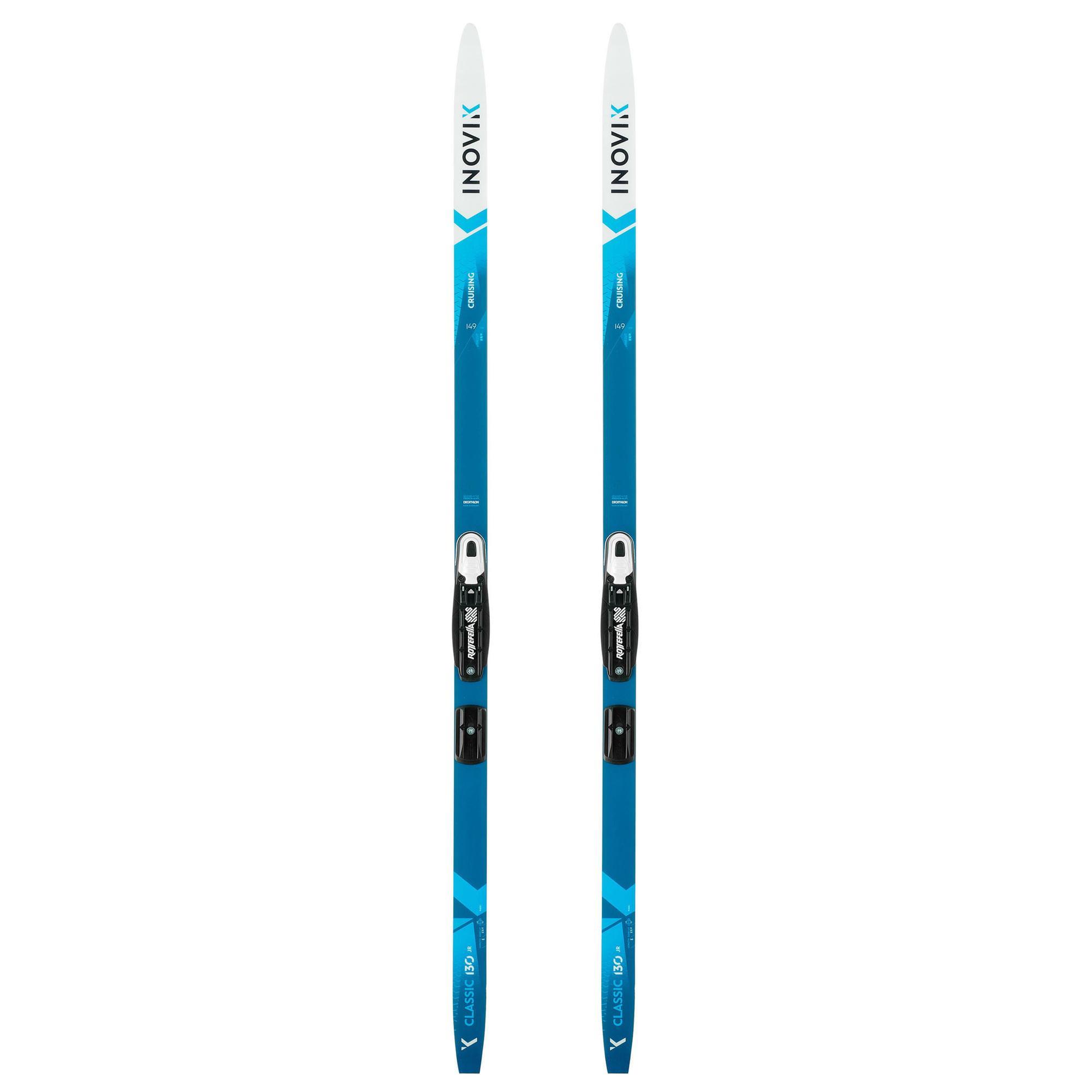 Narty biegowe do stylu klasyczny dla dzieci Inovik XC S SKI 130 wiąz. Rottefella
