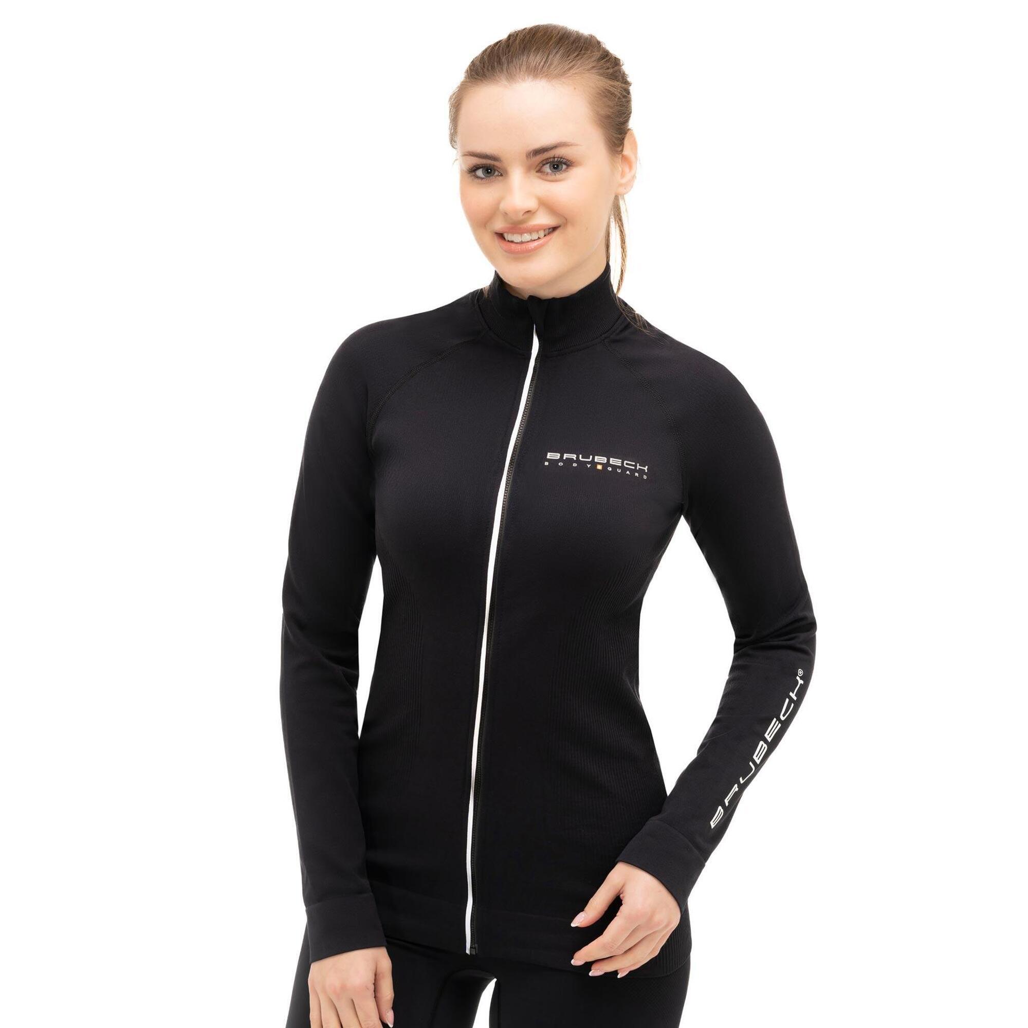 Bluza dresowa termoaktywna rozpinana damska Brubeck Athletic