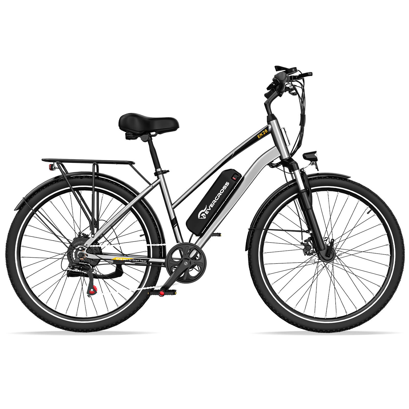 Rower Elektryczny- E-Bike z Baterią Litową 468Wh -Silnik 250W-Amortyzacja-APP