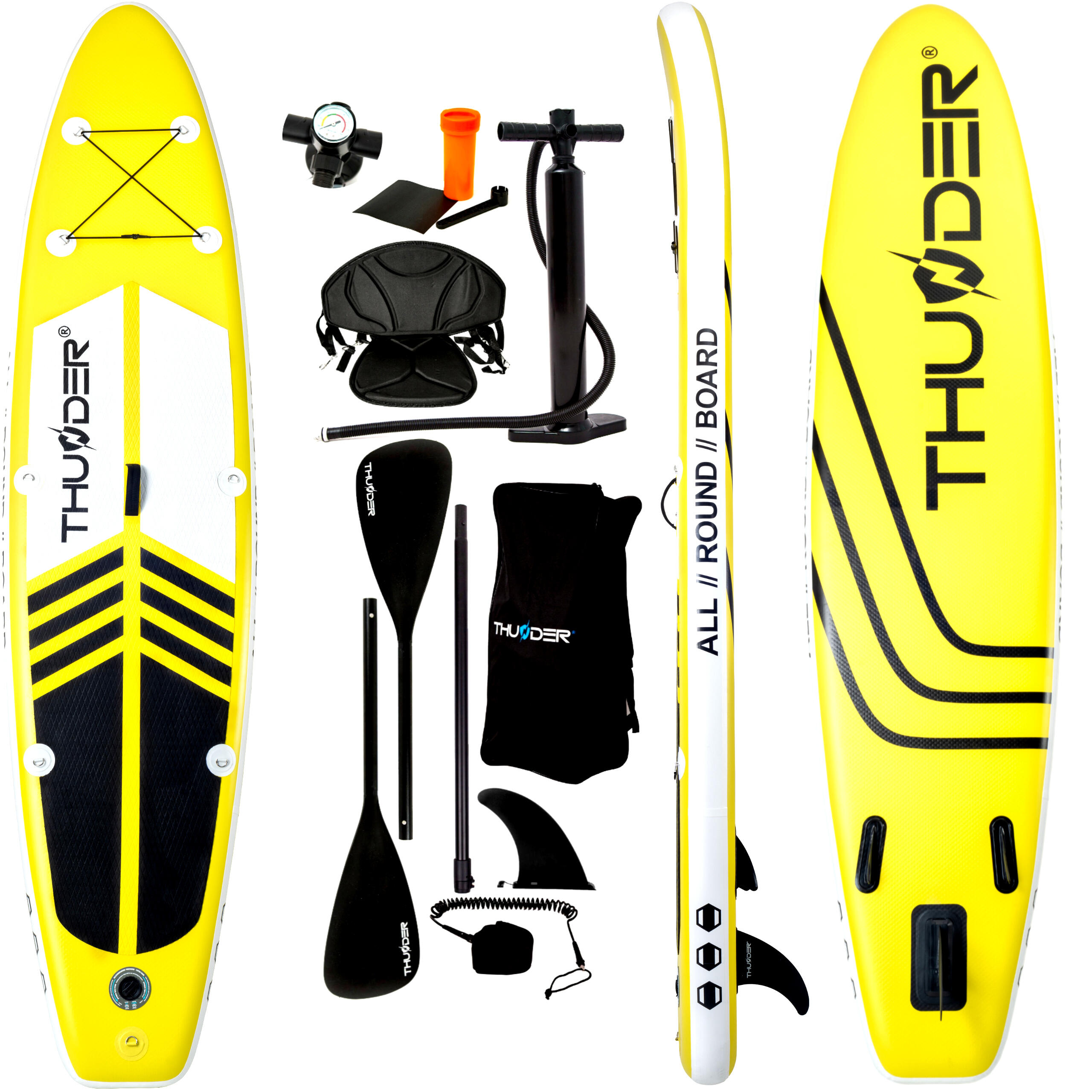 Deska SUP Thunder COAST YELLOW 320