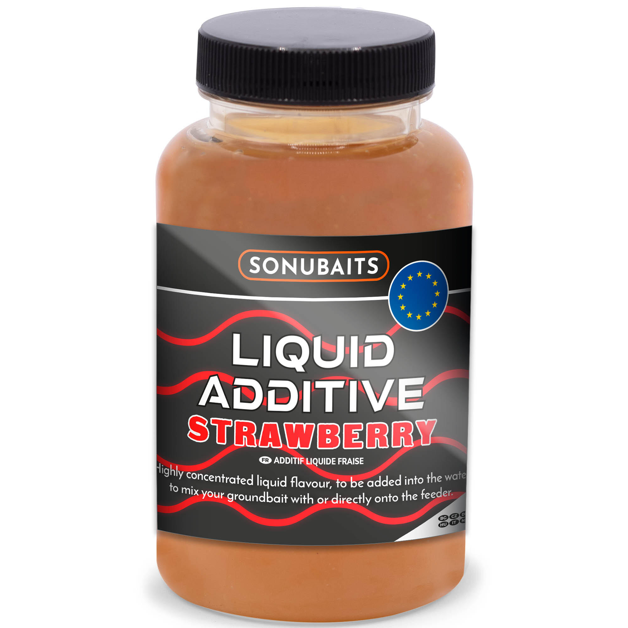 Liquid Dodatek Do Zanęt Przynęt Sonubaits Additive Strawberry 250Ml