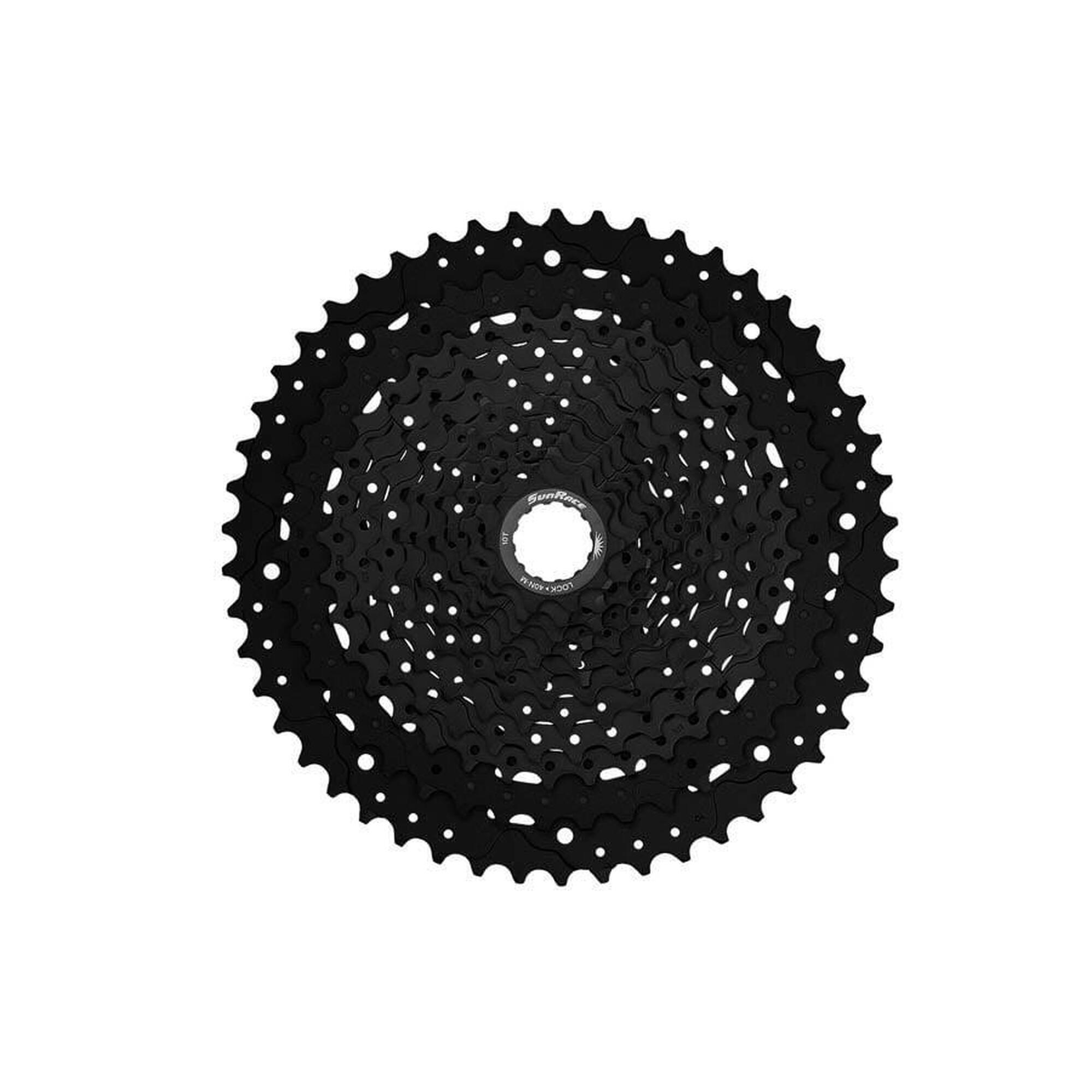 Przerzutka do roweru górskiego lewa Sunrace Dual Lever M4