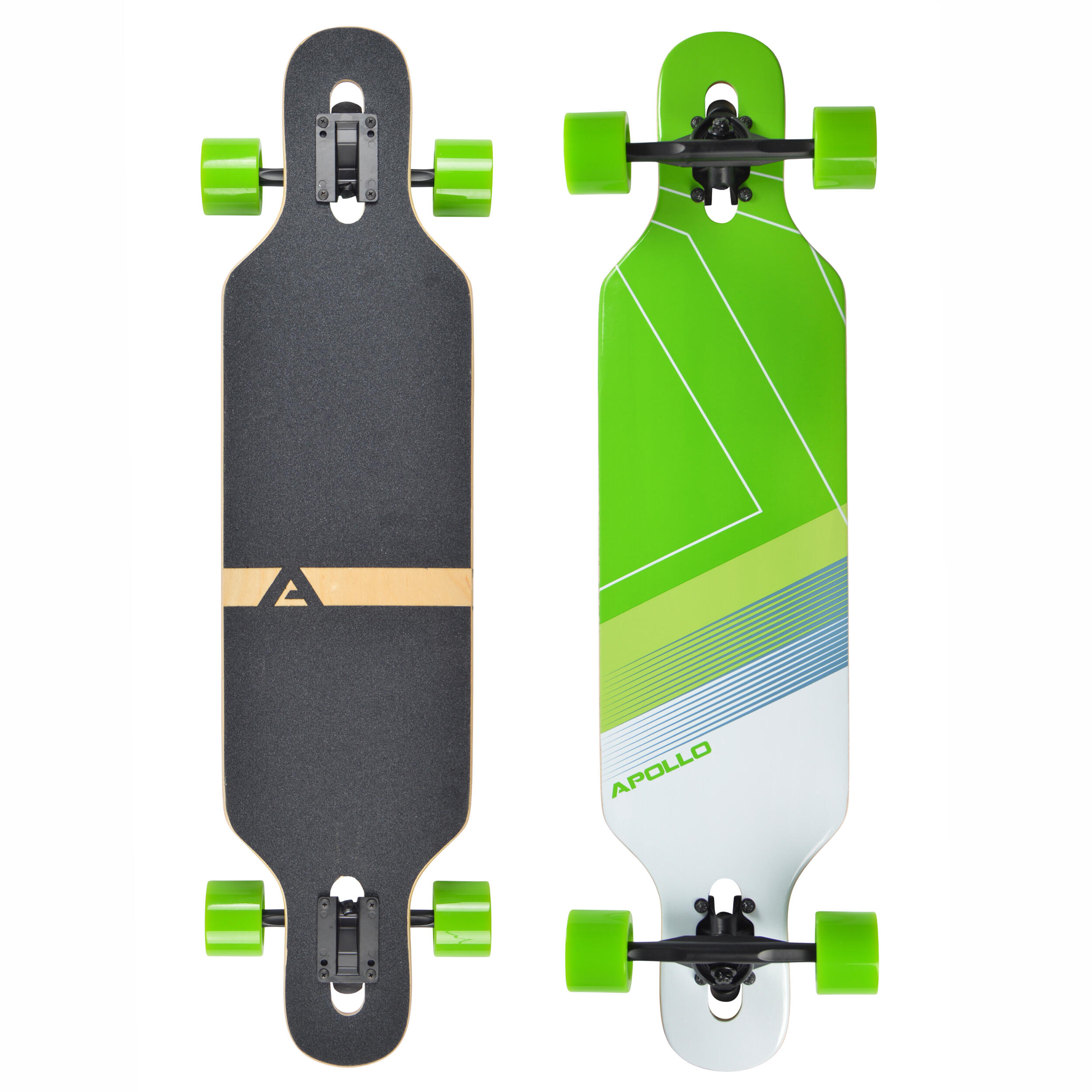 Longboard 36" – Deskorolka Bambusowa dla Nastolatków i Dorosłych ABEC-9 Flex 2