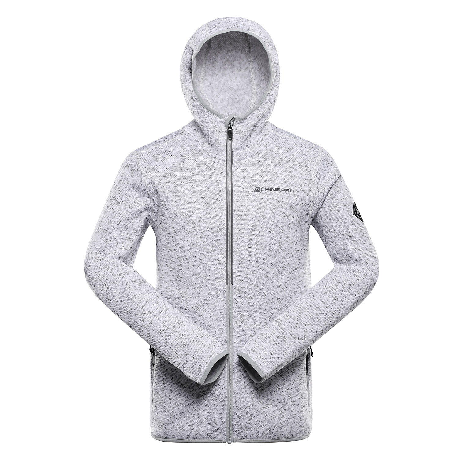 Bluza męska polarowa z kapturem Alpine Pro Zeg 2