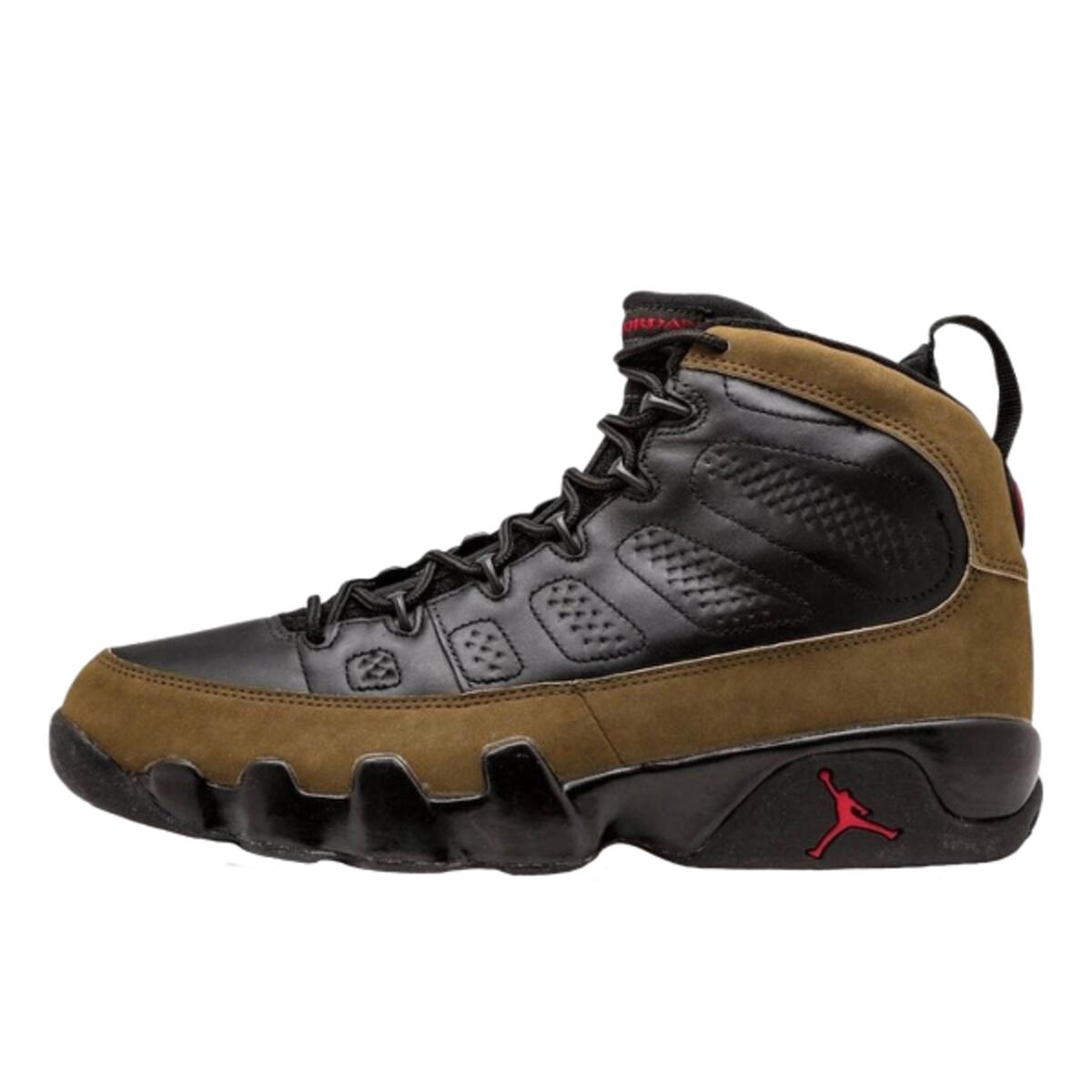 Buty do chodzenia dla dorosłych Air Jordan 9 Retro Olive (2024)