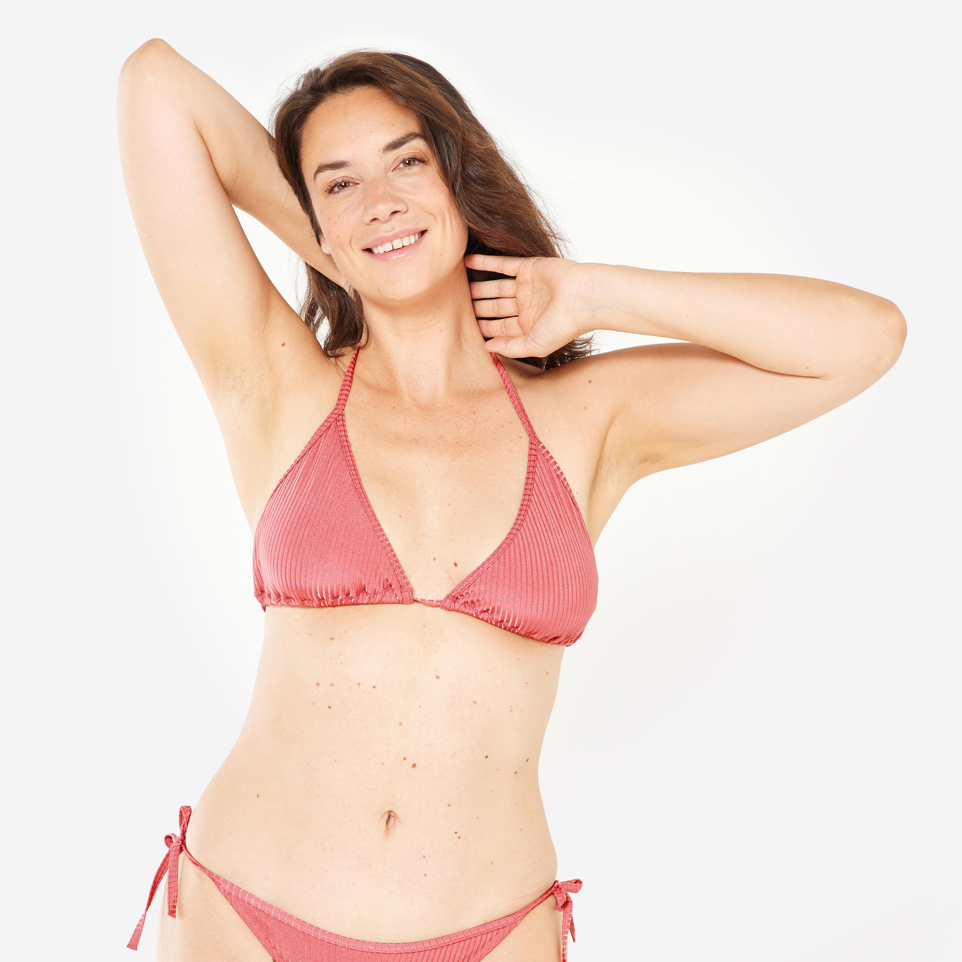 Góra kostiumu kąpielowego surfingowego damska Olaian Mae