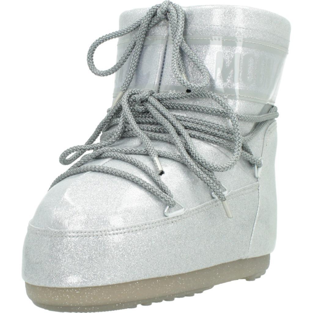 Buty MOON BOOT MB ICON LOW GLITT Srebrny