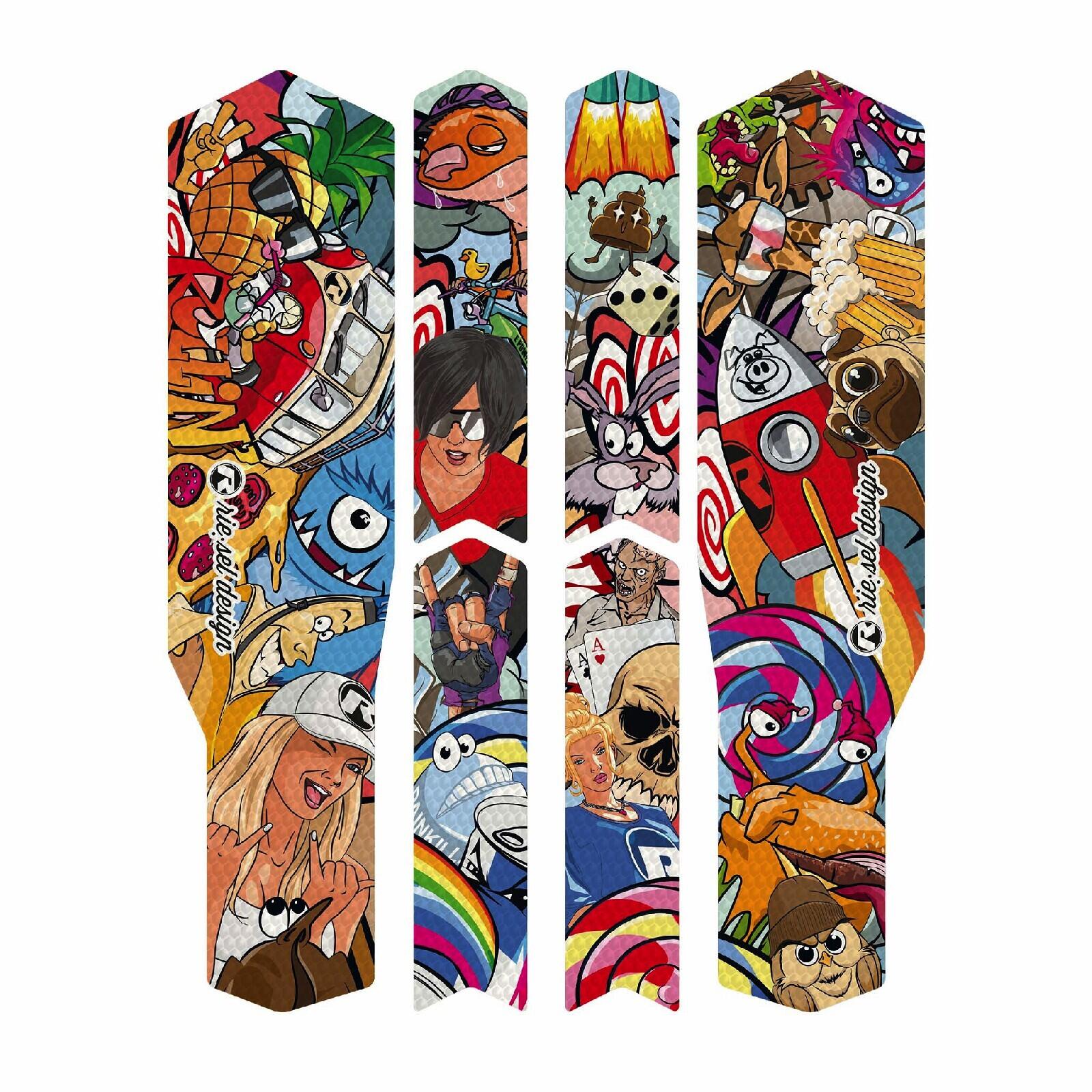 Zestaw folii ochronnych do podstawy/osłony Riesel Design Chain:Tape 3000 Sticker