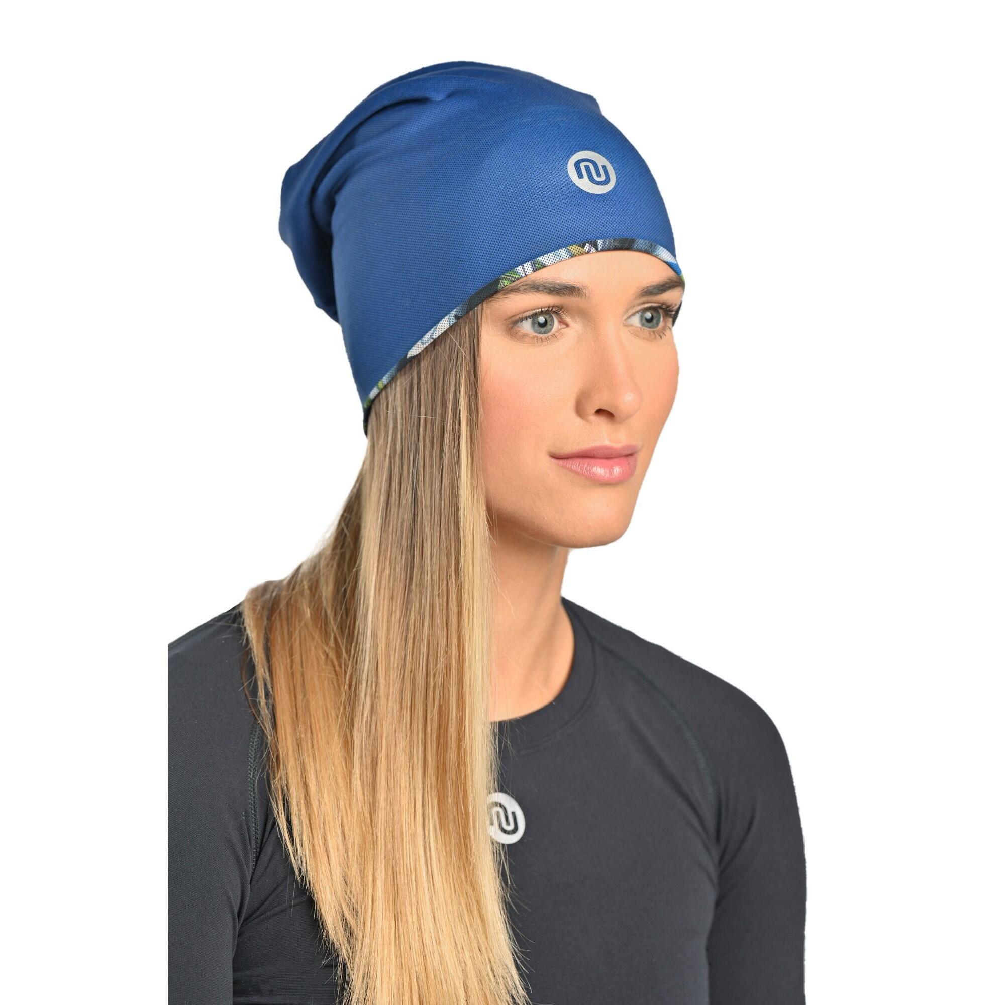Czapka termoaktywna dwustronna do biegania Unisex Nessi Sportswear