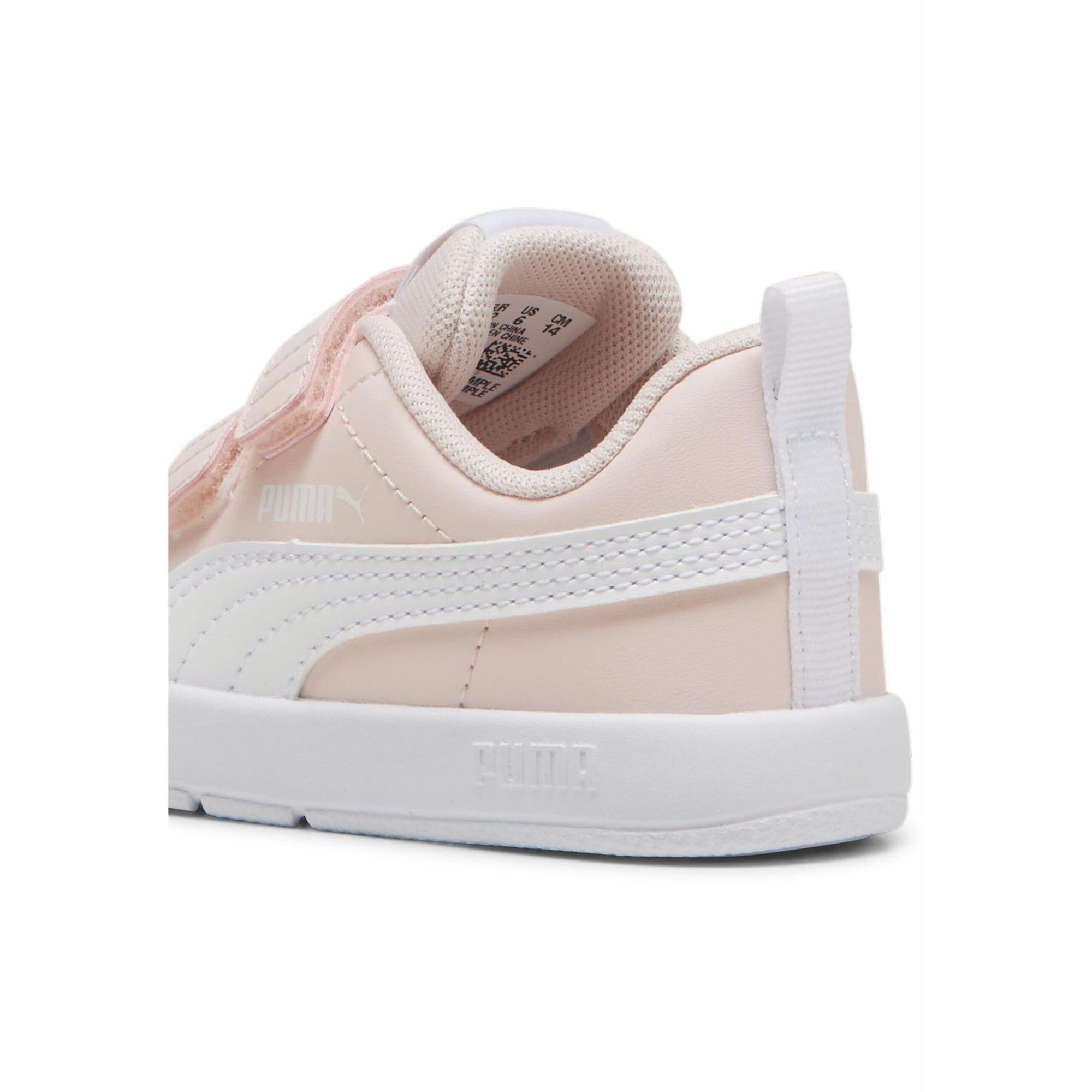 Sneakersy dla małych dzieci Courtflex V3 PUMA Island Pink White