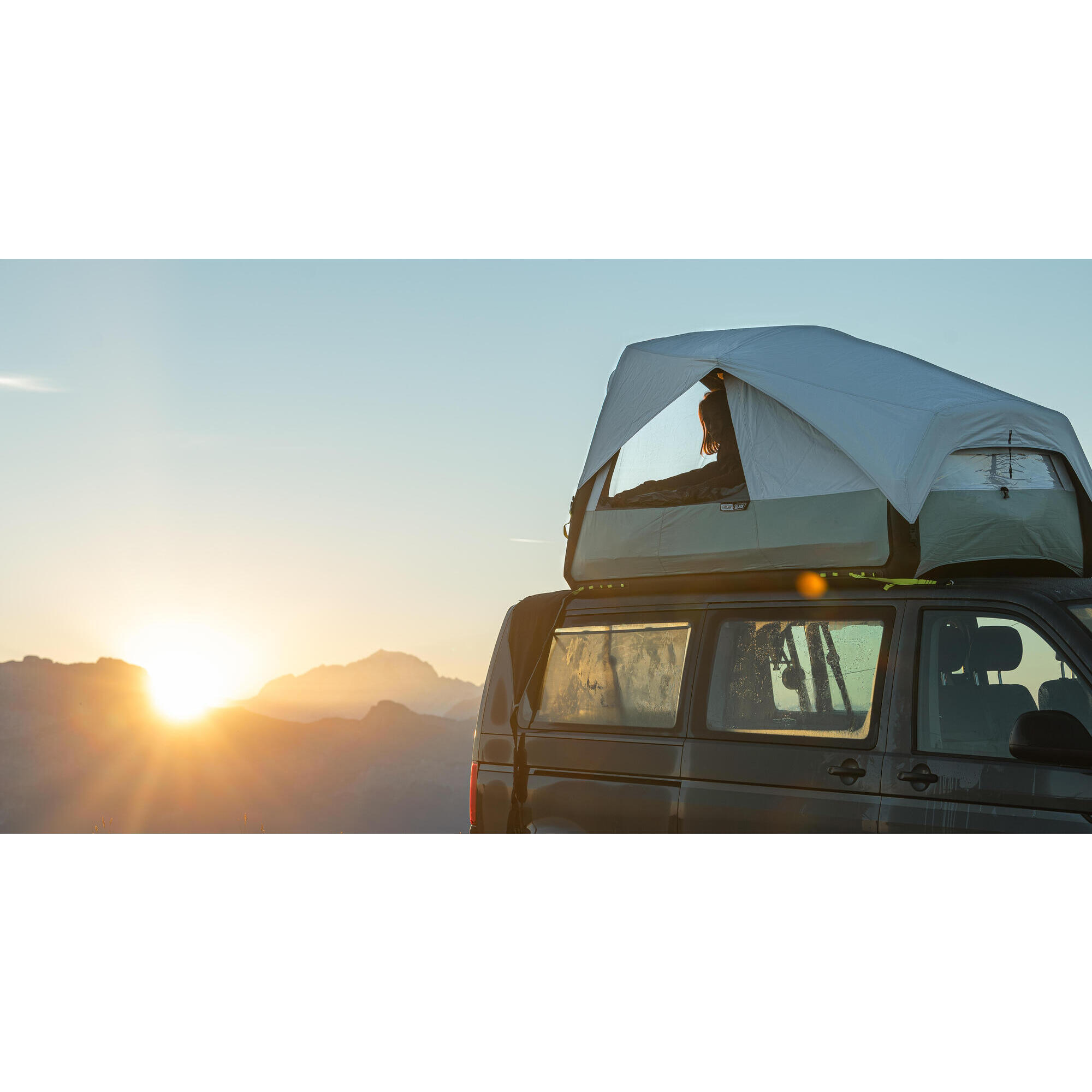 Second Life - Namiot na dach Quechua Van 500 Fresh & Black..- NIEKOMPLETNY