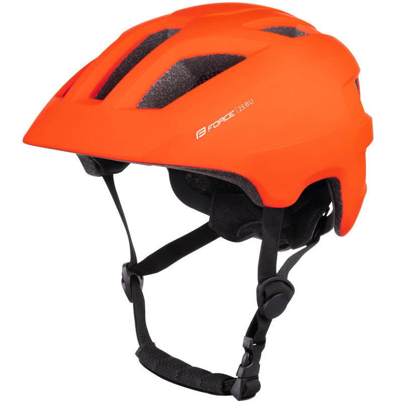 Kask rowerowy dziecięcy z lampką LED Force Zebu