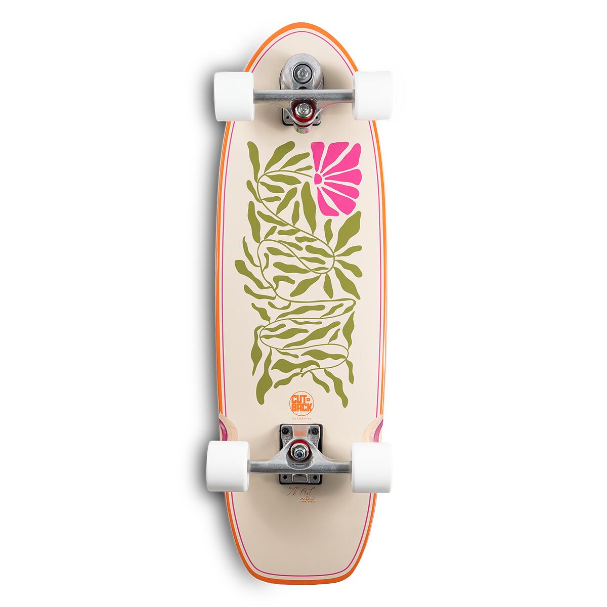 Surfskate Cutback Surfskates Flower 32" ST