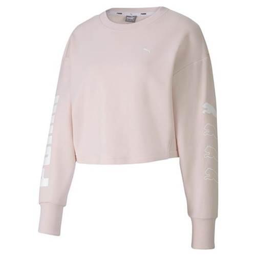Bluzy sportowa damska Puma Rebel Crew Sweat TR