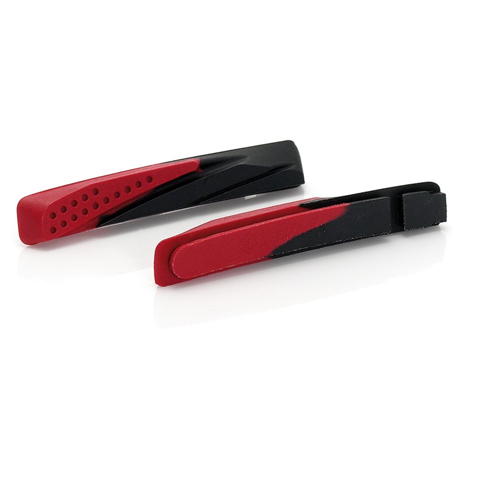 Guma Hamulcowa Bs-X02 72Mm Czarno-Czerwona, Zestaw 4 Sztuk