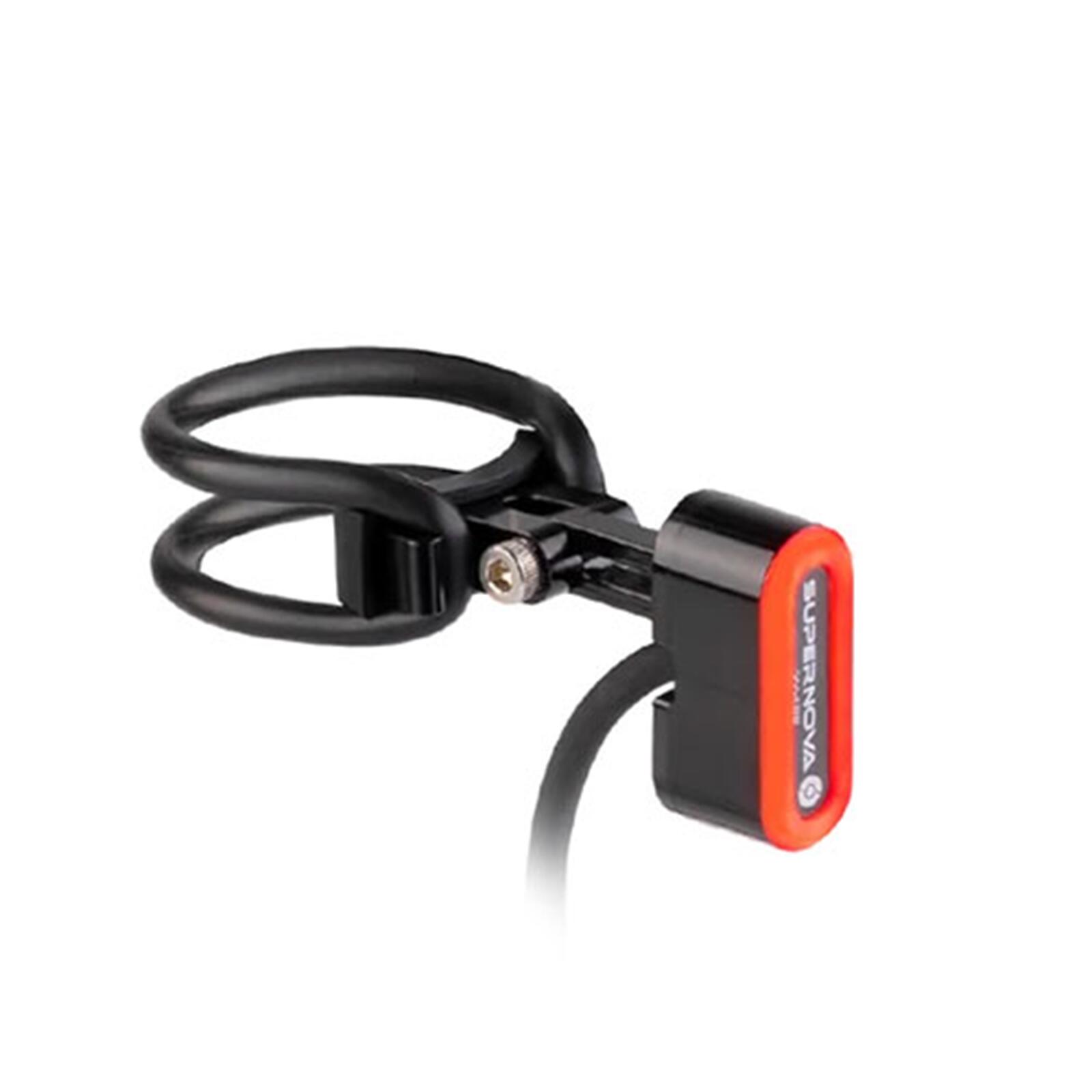 Lampka tylna AXA Supernova TL3 na mini dynamo 12V czarna