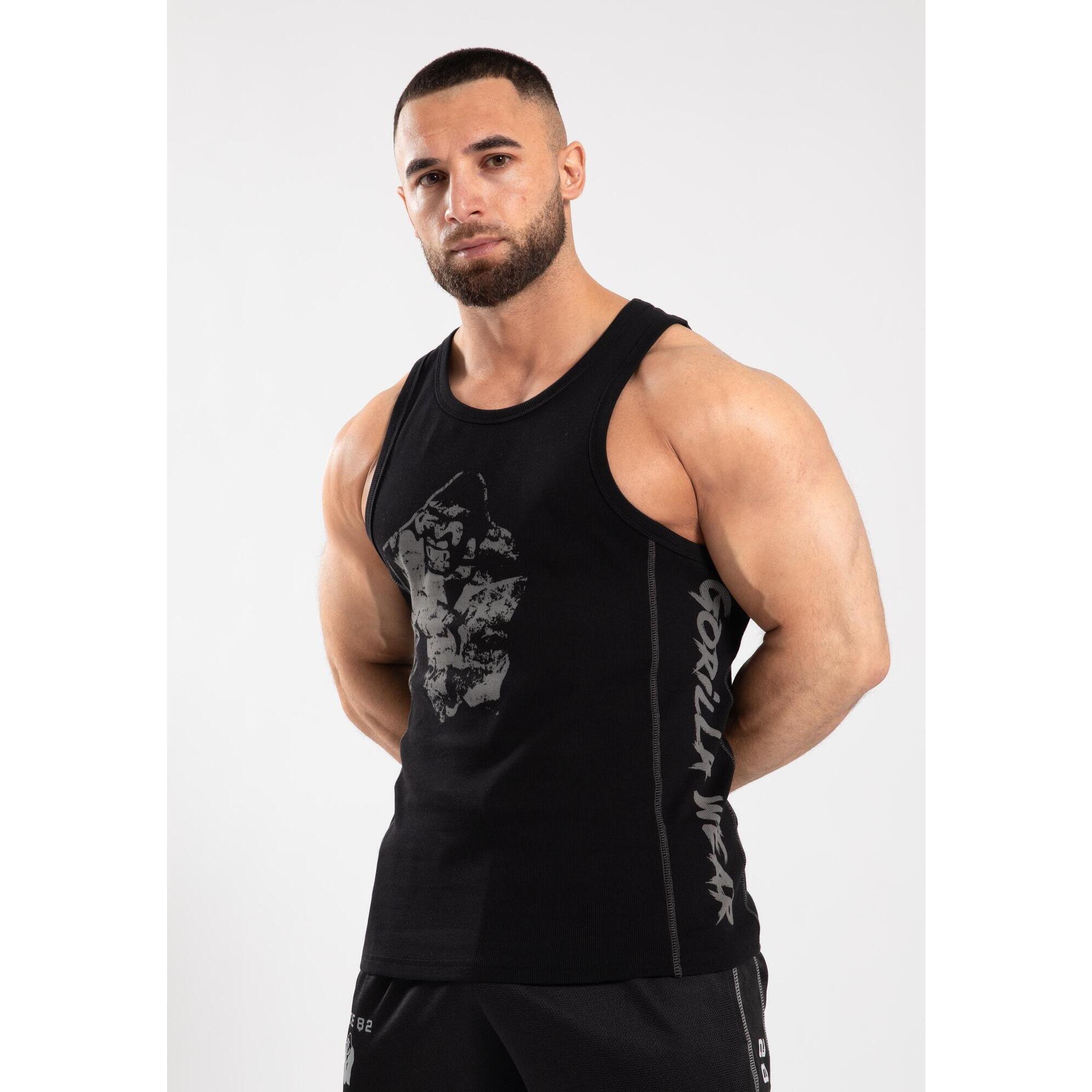 Monterey Top bez rękawów - Czarny/Szary