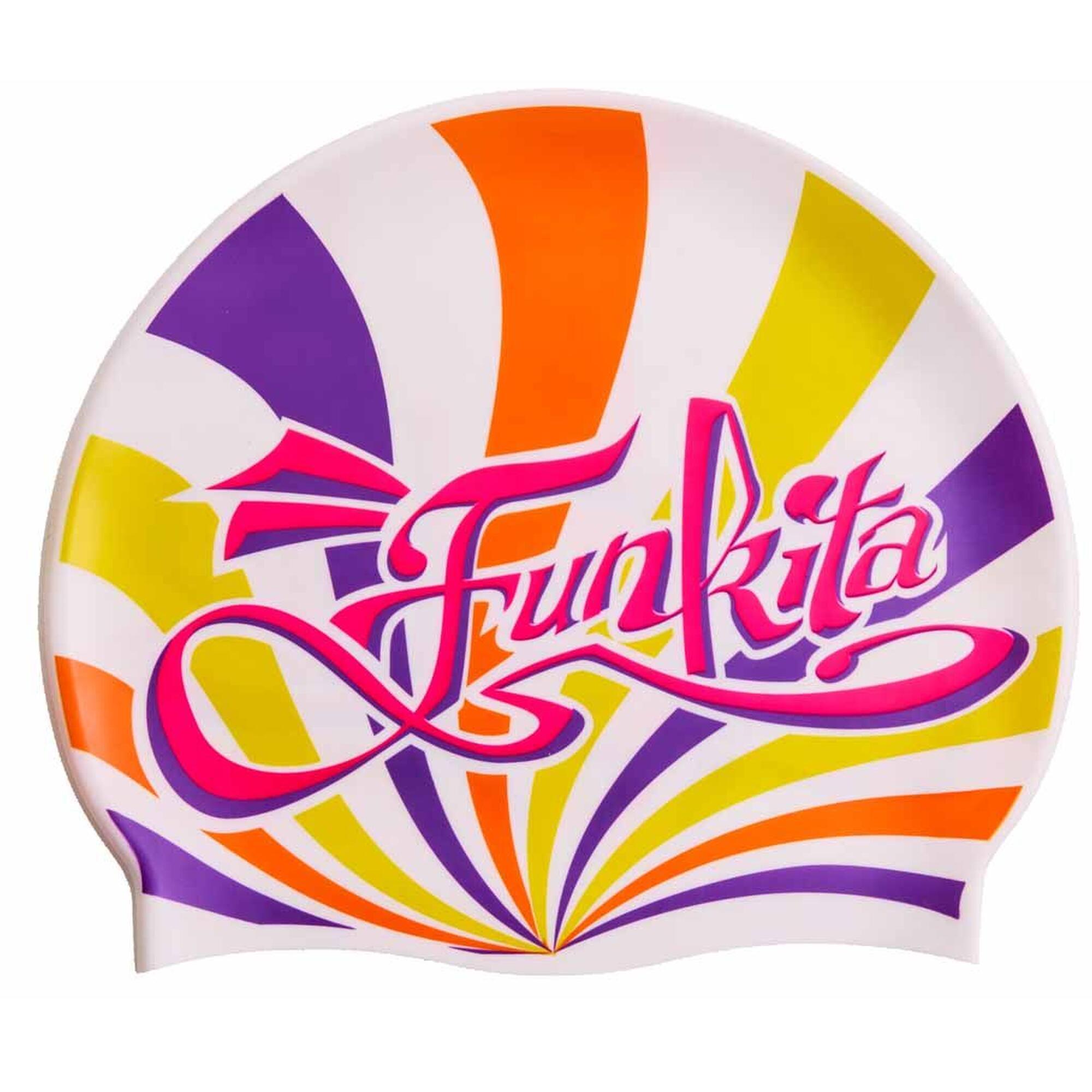 Czepek pływacki na basen silikonowy unisex Funkita Summer Sundae