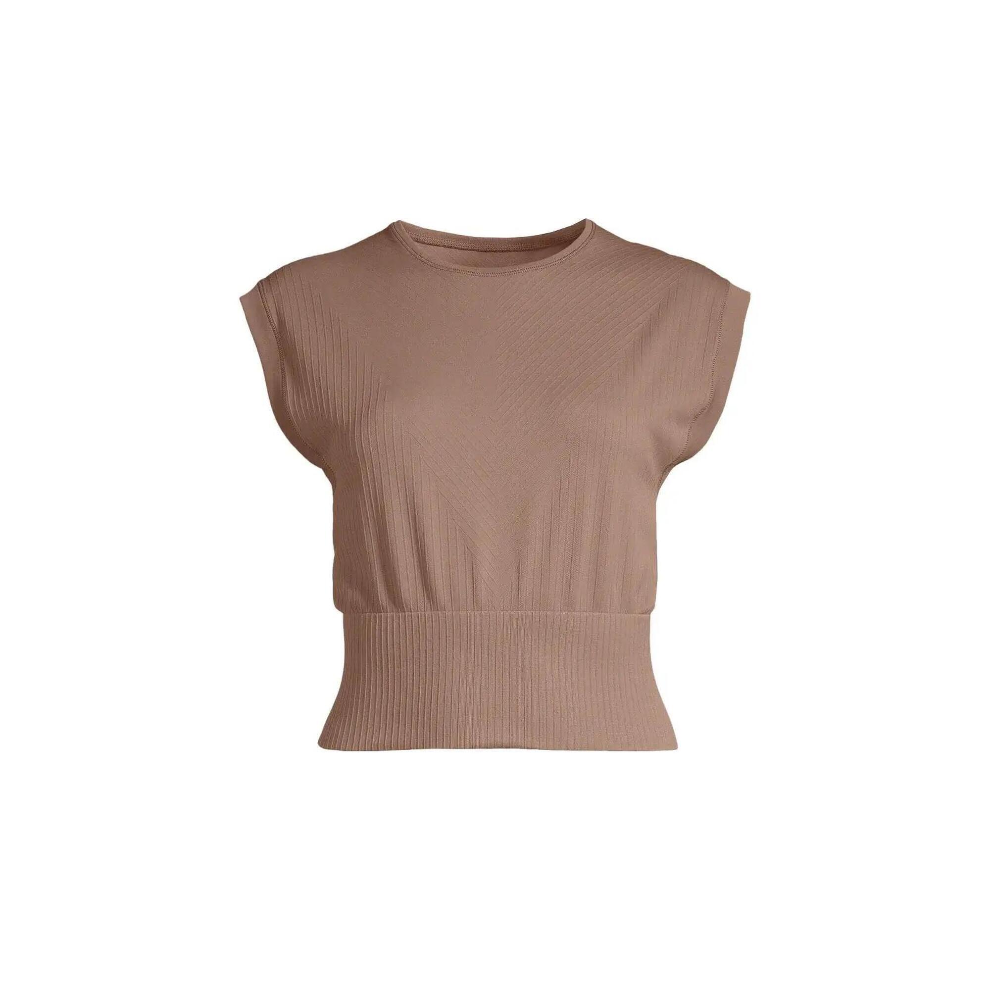 Koszulka Casall Seamless Graphical Rib Oddychająca Bezszwowa Elastyczna