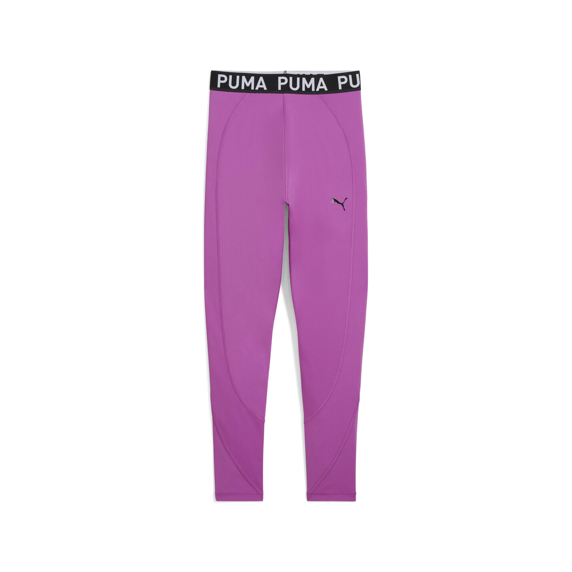 Młodzieżowe legginsy treningowe PUMA STRONG PUMA Pure Magenta Purple