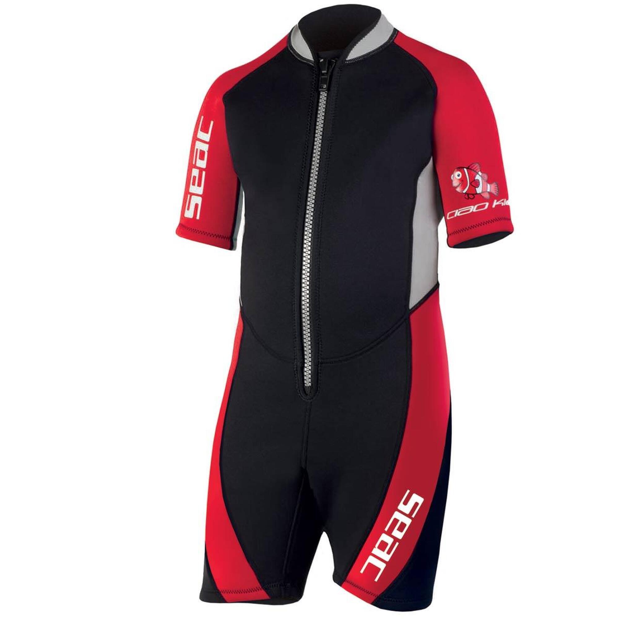 Pianka do pływania dziecięca SEAC Shorty Ciao 2,5 mm