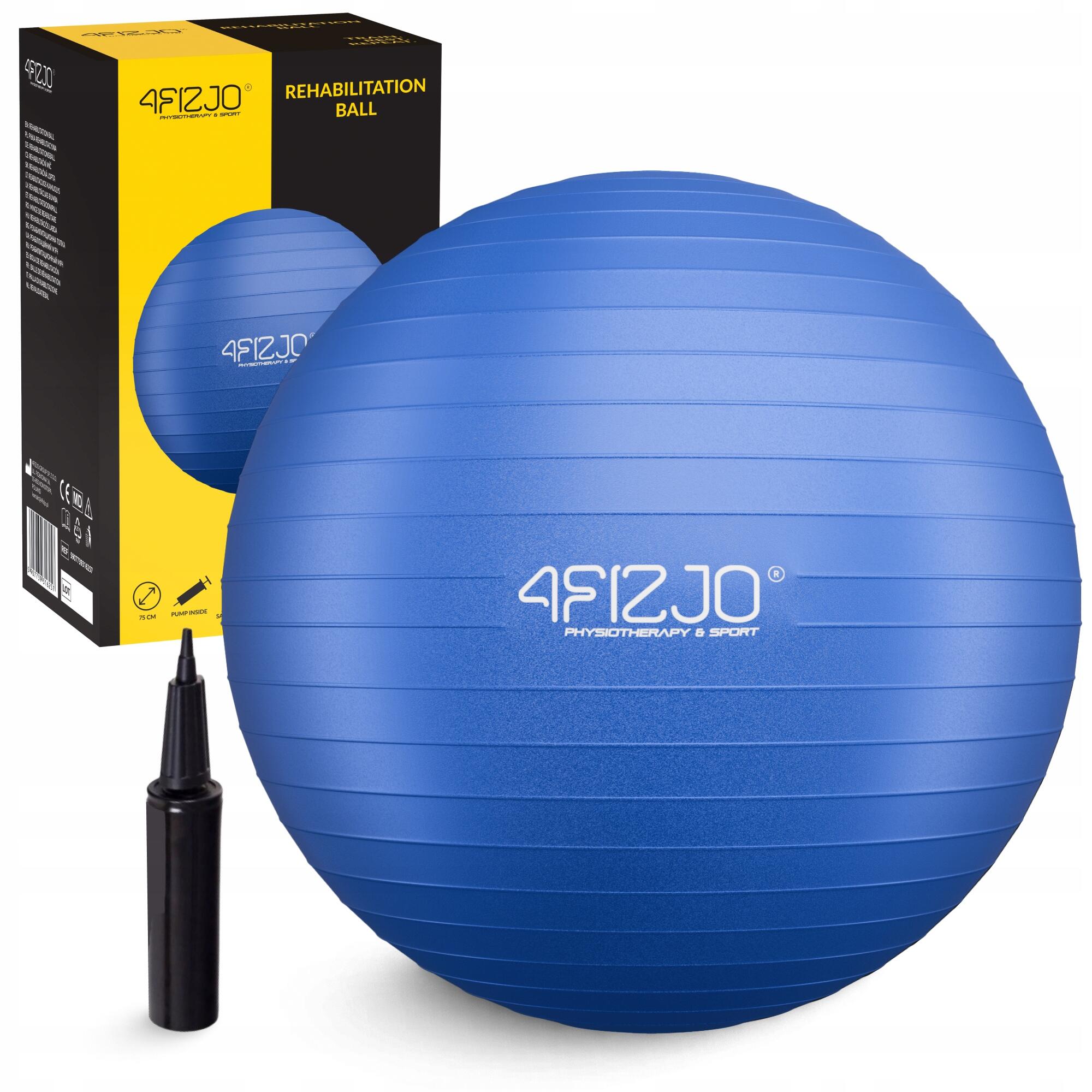 Piłka gimnastyczna Reh Ball dmuchana 4FIZJO