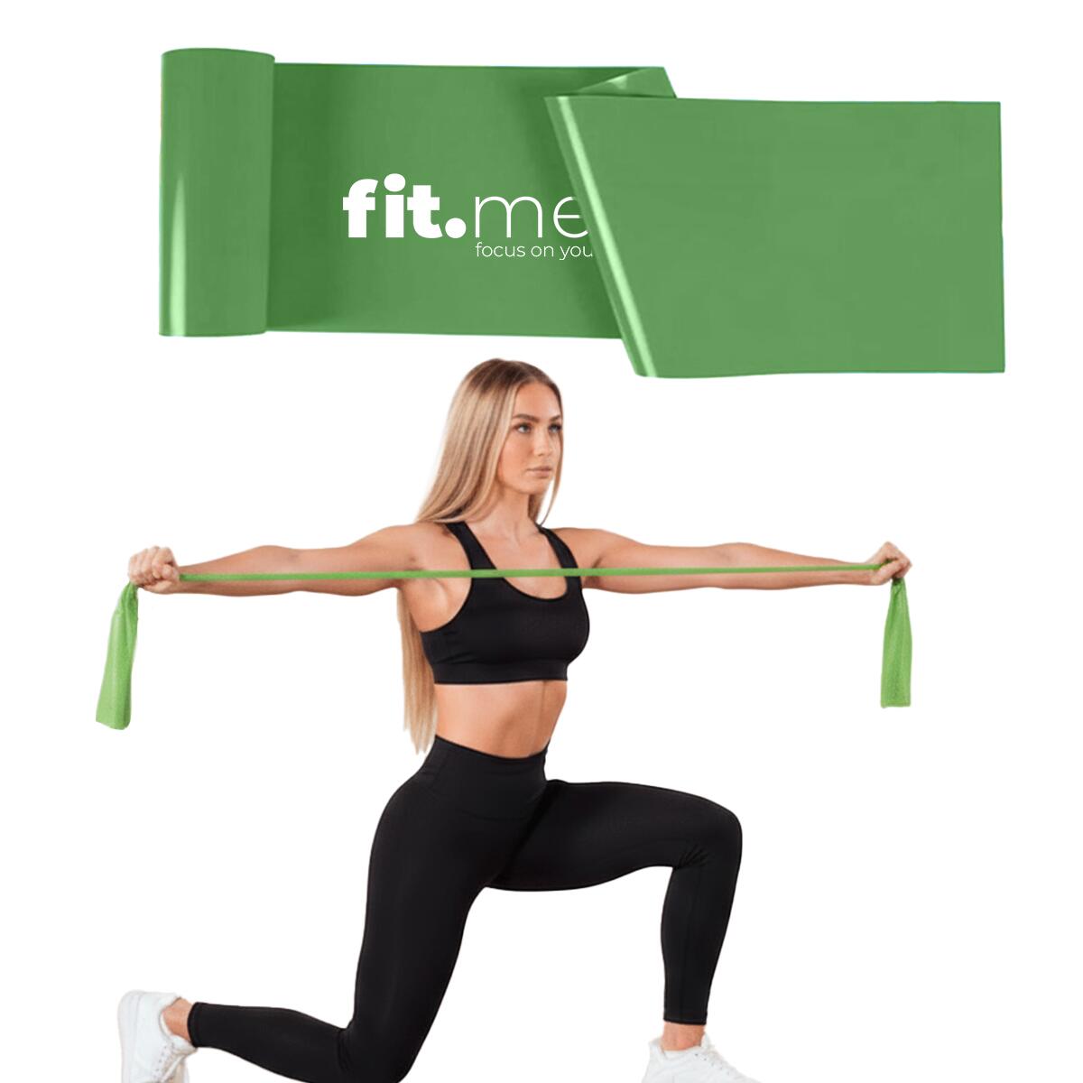 Guma Do Ćwiczeń Taśma Rehabilitacyjna Fit.me 150cm x 15cm