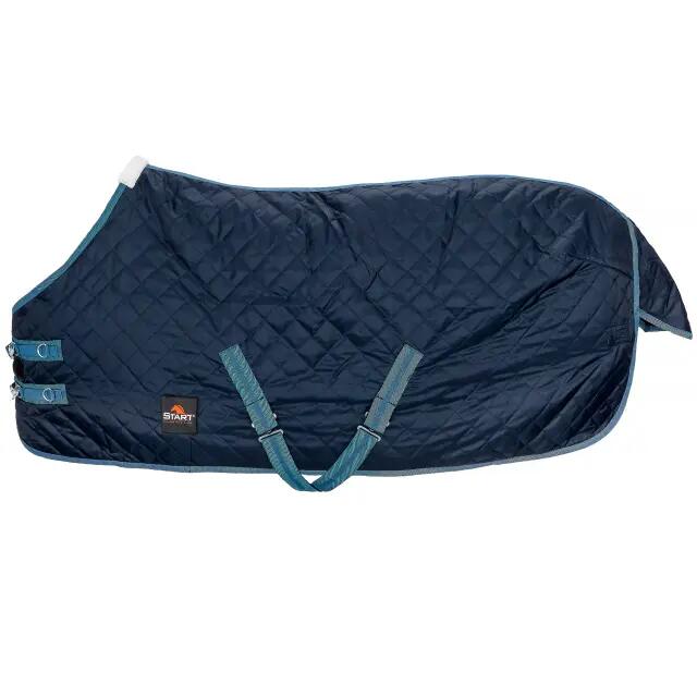 Derka stajenna z pasami dla konia i kuca START 1-tone 100g 210d podszyta