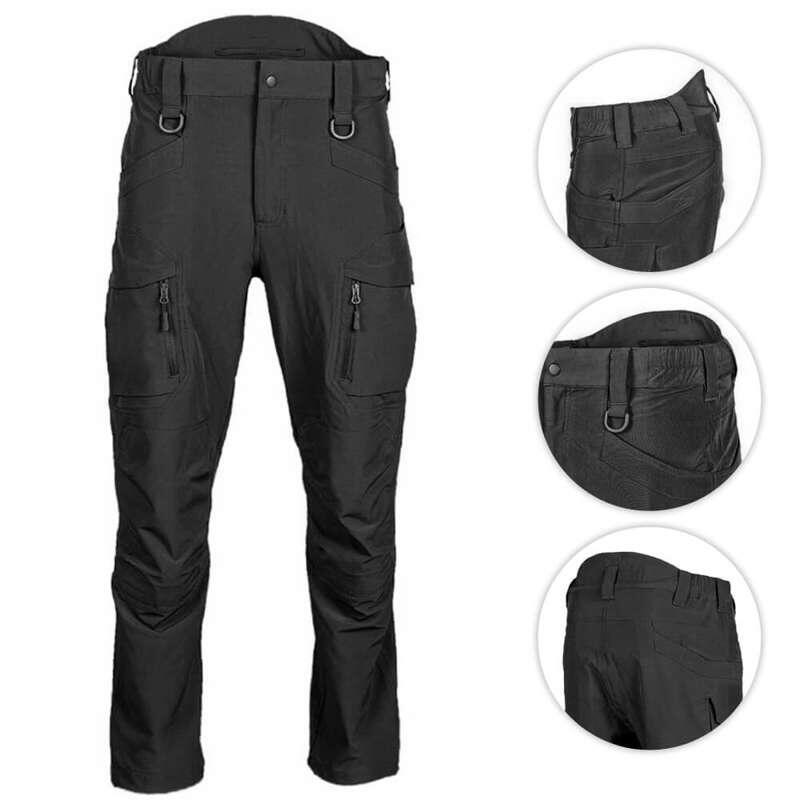 Spodnie bushcraft męskie Mil-Tec Assault czarne