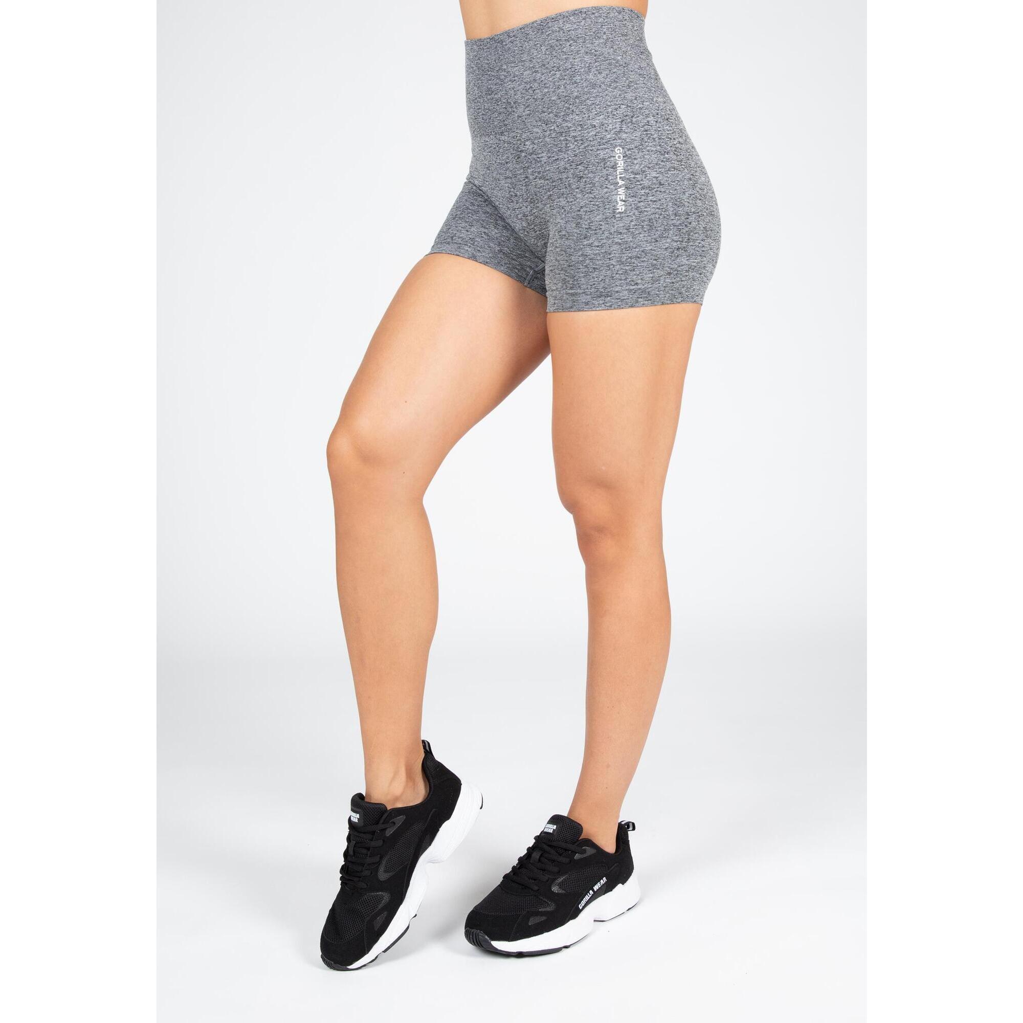 Quincy Bezszwowe Szorty - Szary Melange