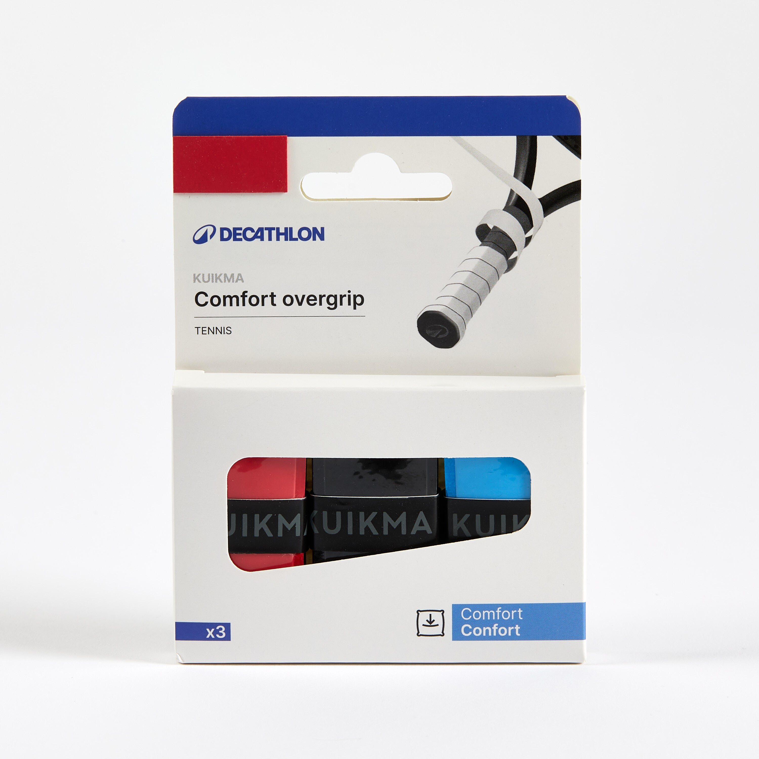 Owijka wierzchnia do tenisa Artengo Comfort 3 sztuki