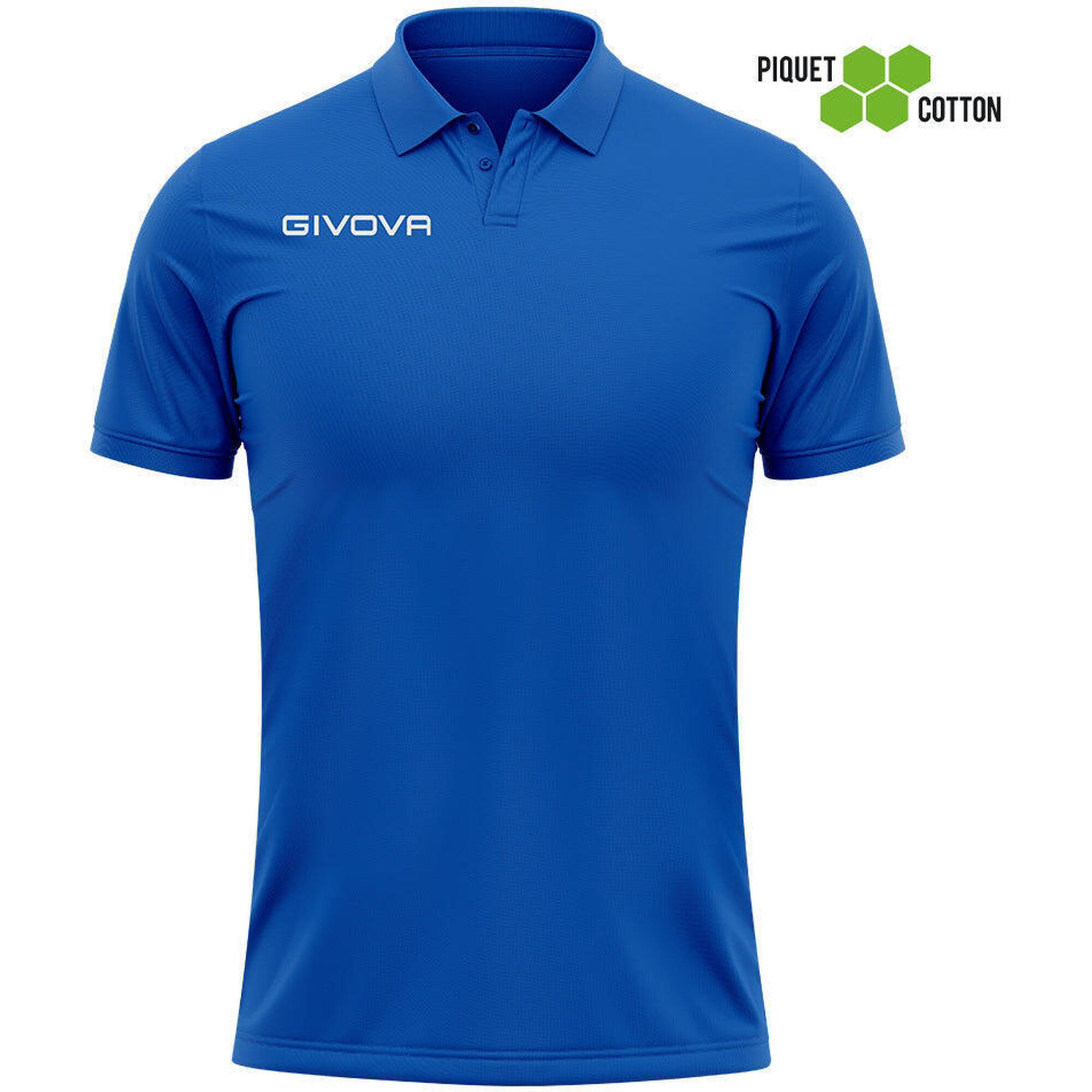 Givova Polo Cotone Piquet 2XL - Letnia Koszula Polo z Bawełny