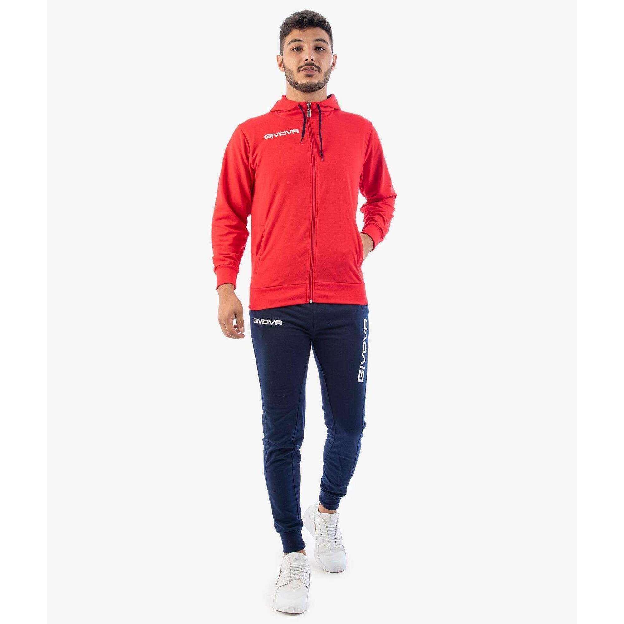 Givova Tuta King Cotone Terry (Poker) - Dziecięce XS