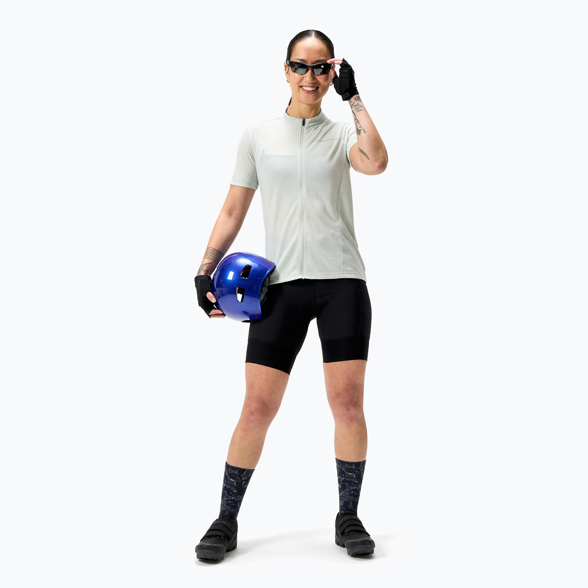 Koszulka rowerowa damska Endura Loop Zipped