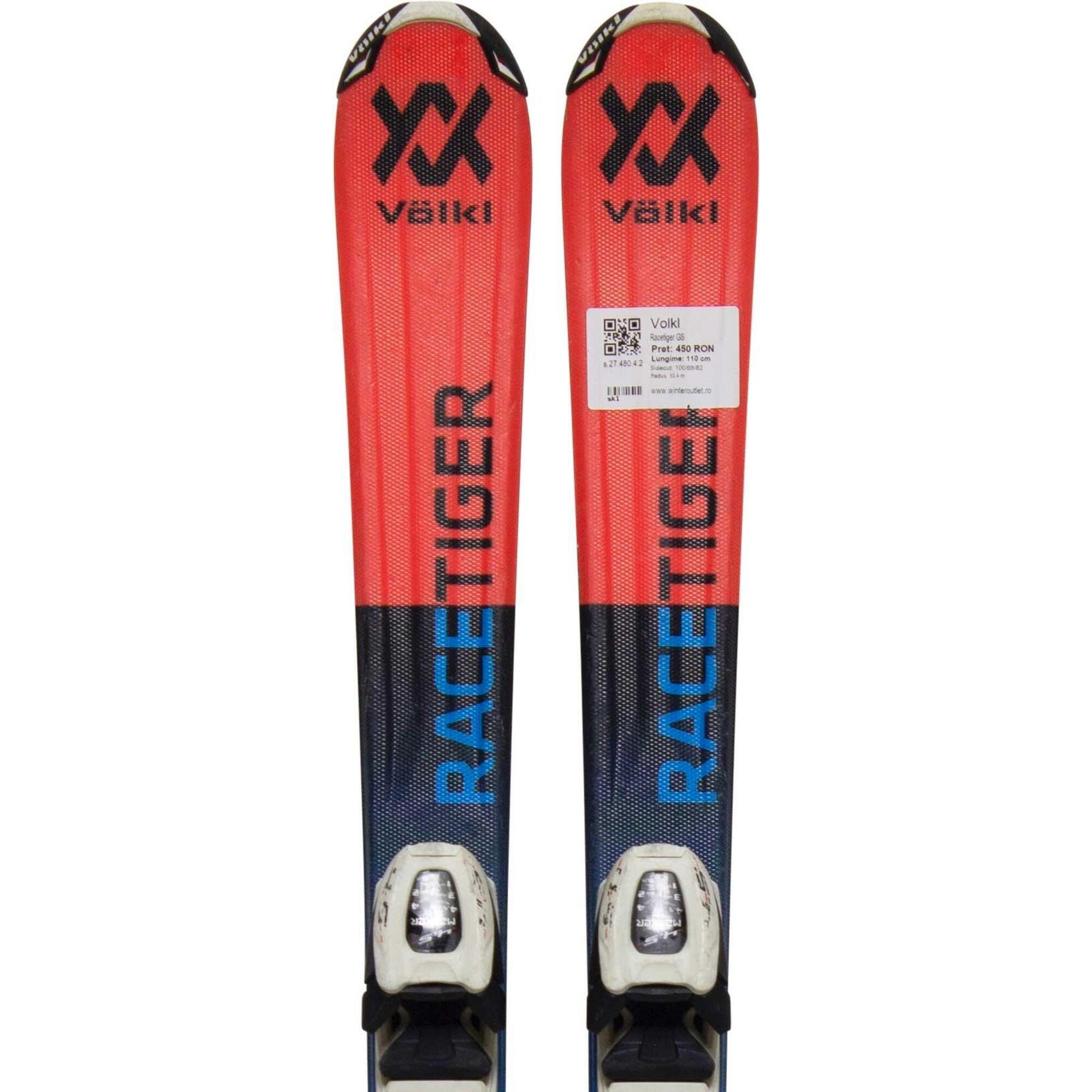 Second Life- Narty VOLKL Racetiger GS, 80 cm- Stan bardzo dobry