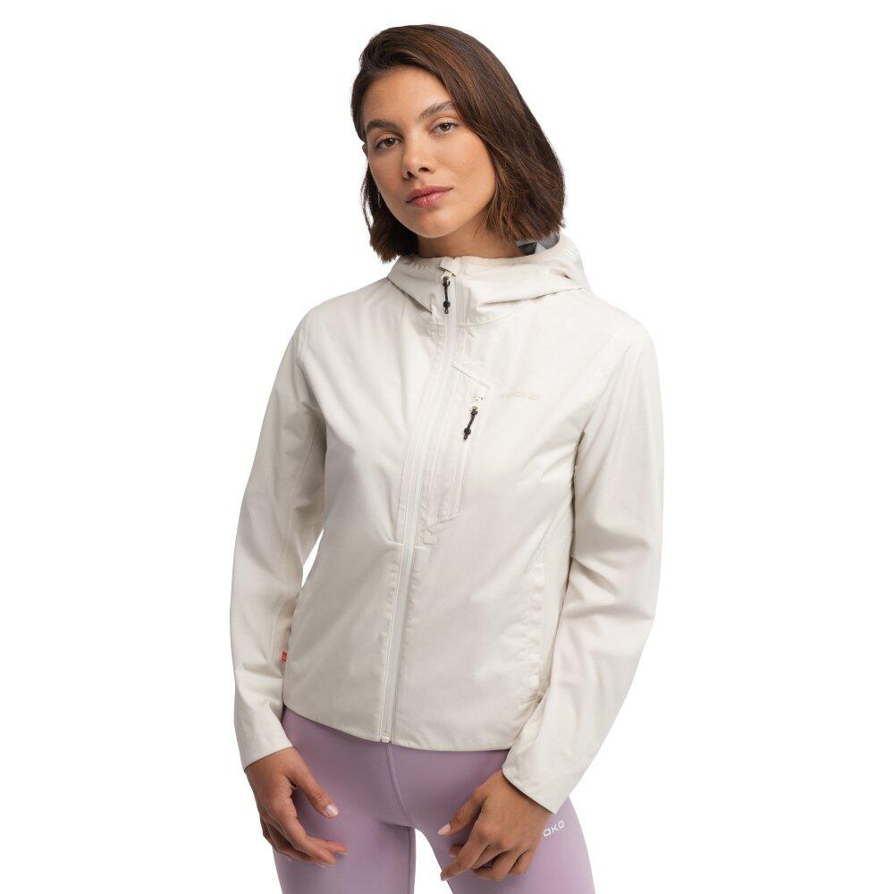 Damska przeciwdeszczowa kurtka trekkingowa Siroko Velora Sand