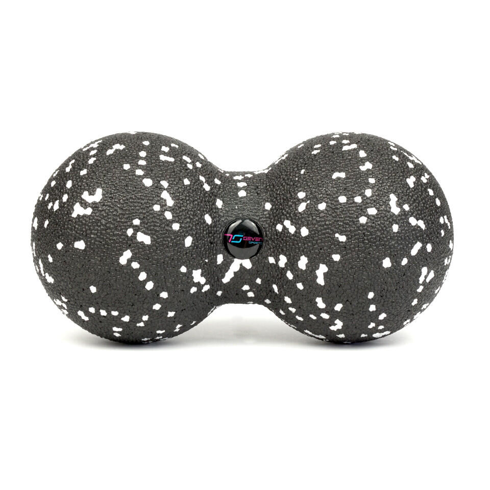 Piłka masaż 7SPORTS duo ball roller podwójna gładka